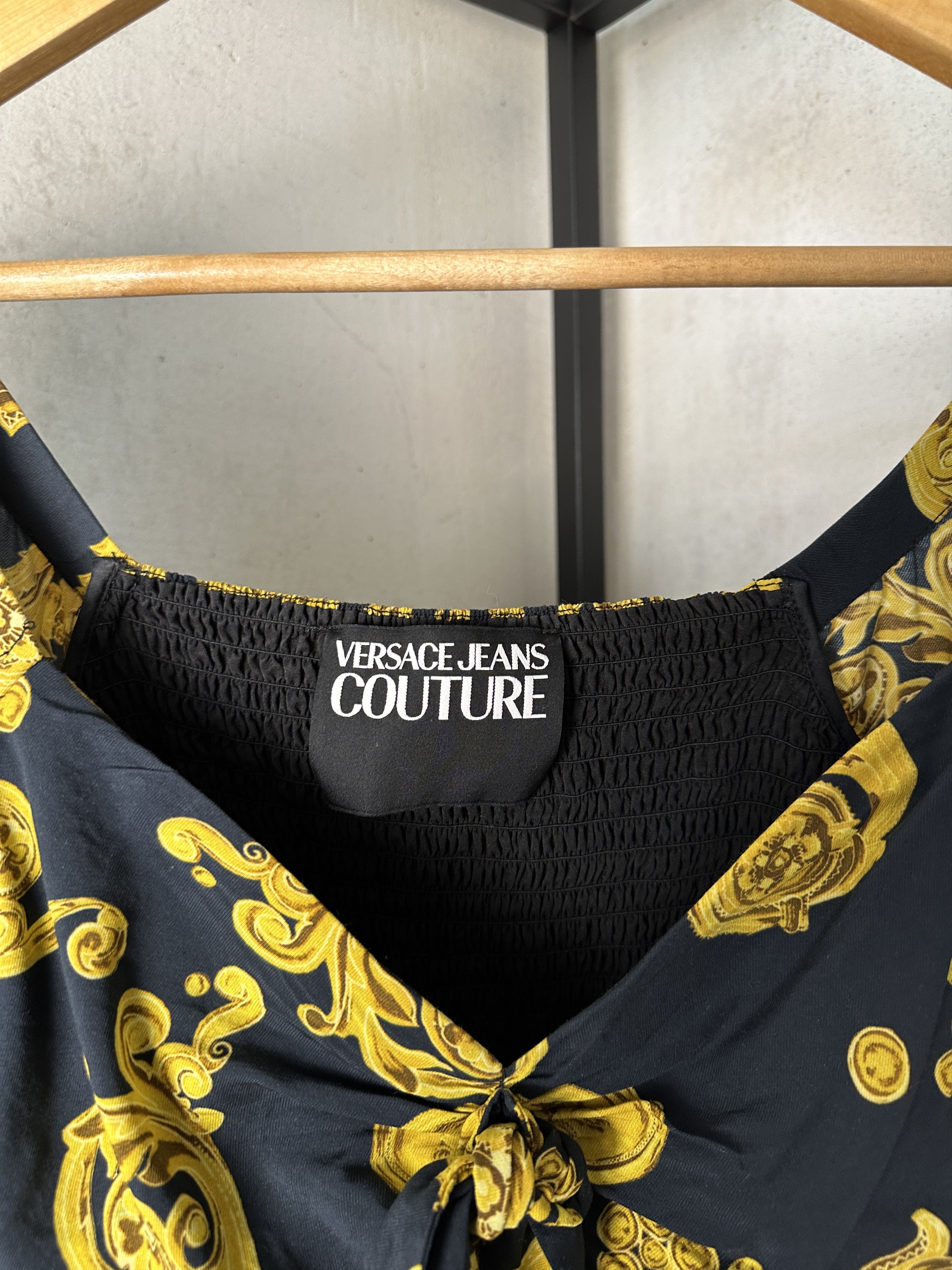 Versace Versace Jeans Couture Mini Dress Size S / US 4 / IT 40 - 6 Thumbnail