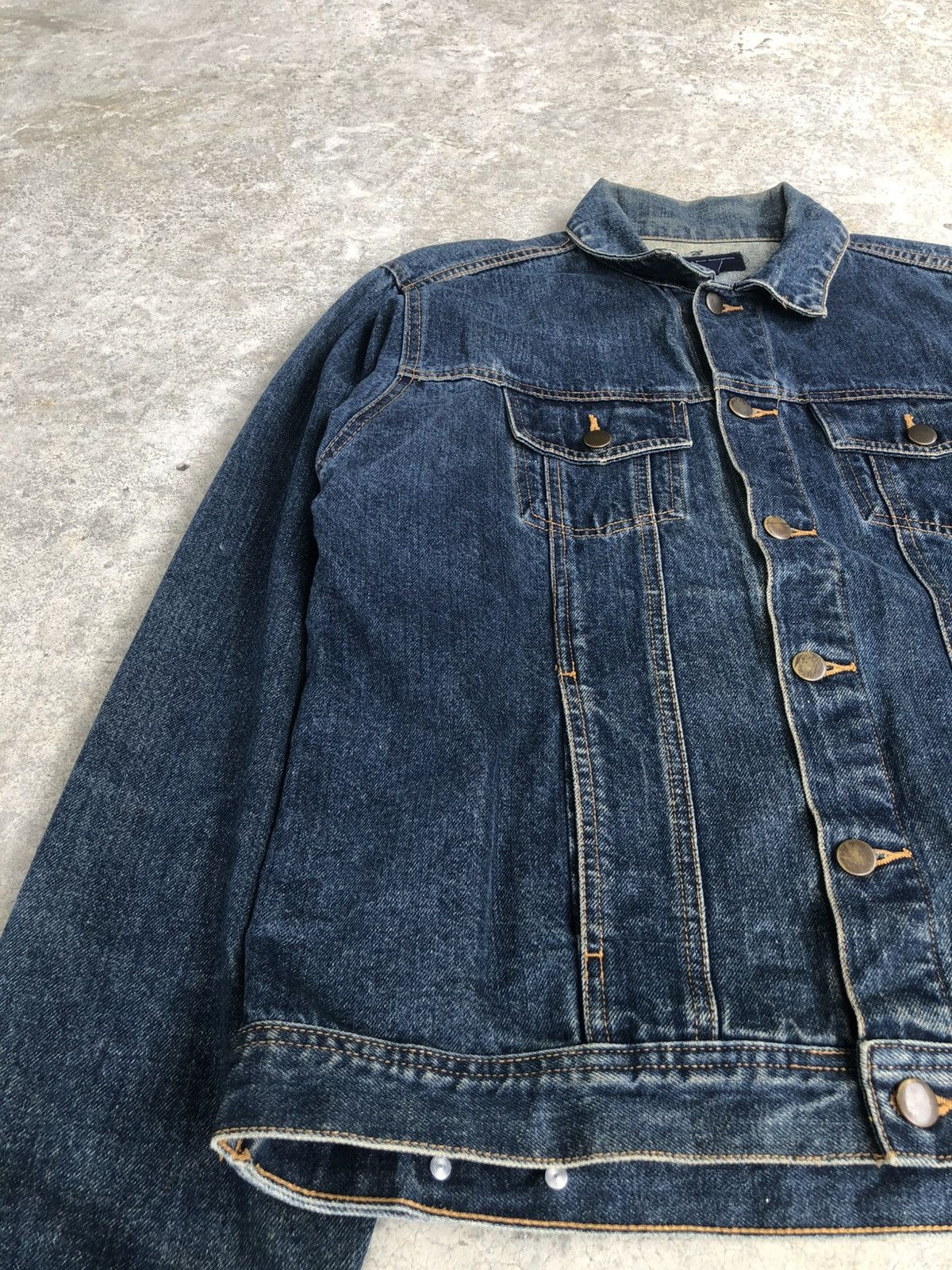U.S. Polo Assn. Y2k Polo Denim Jacket Distressed Jeans Size US L / EU 52-54 / 3 - 11 Thumbnail