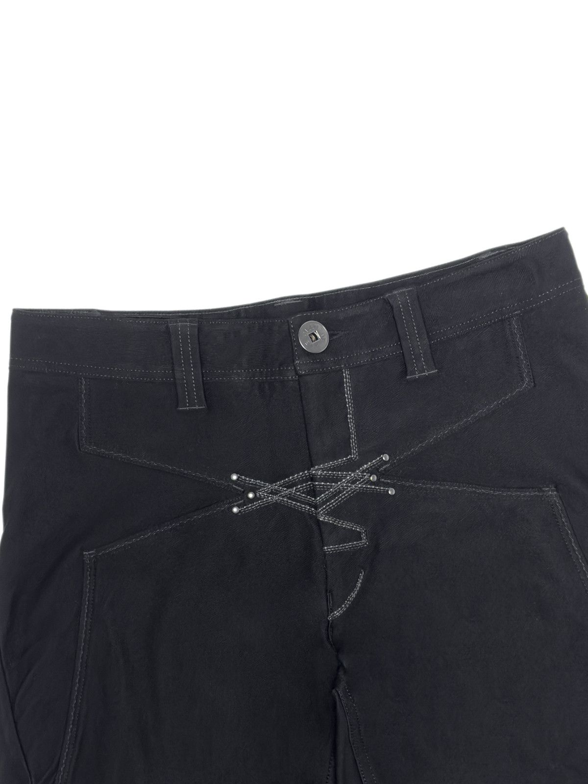 Marithe + Francois Girbaud Marithé + François Girbaud "Le Casual" Corset Jodhpur Pants Size 28" / US 6 / IT 42 - 5 Thumbnail