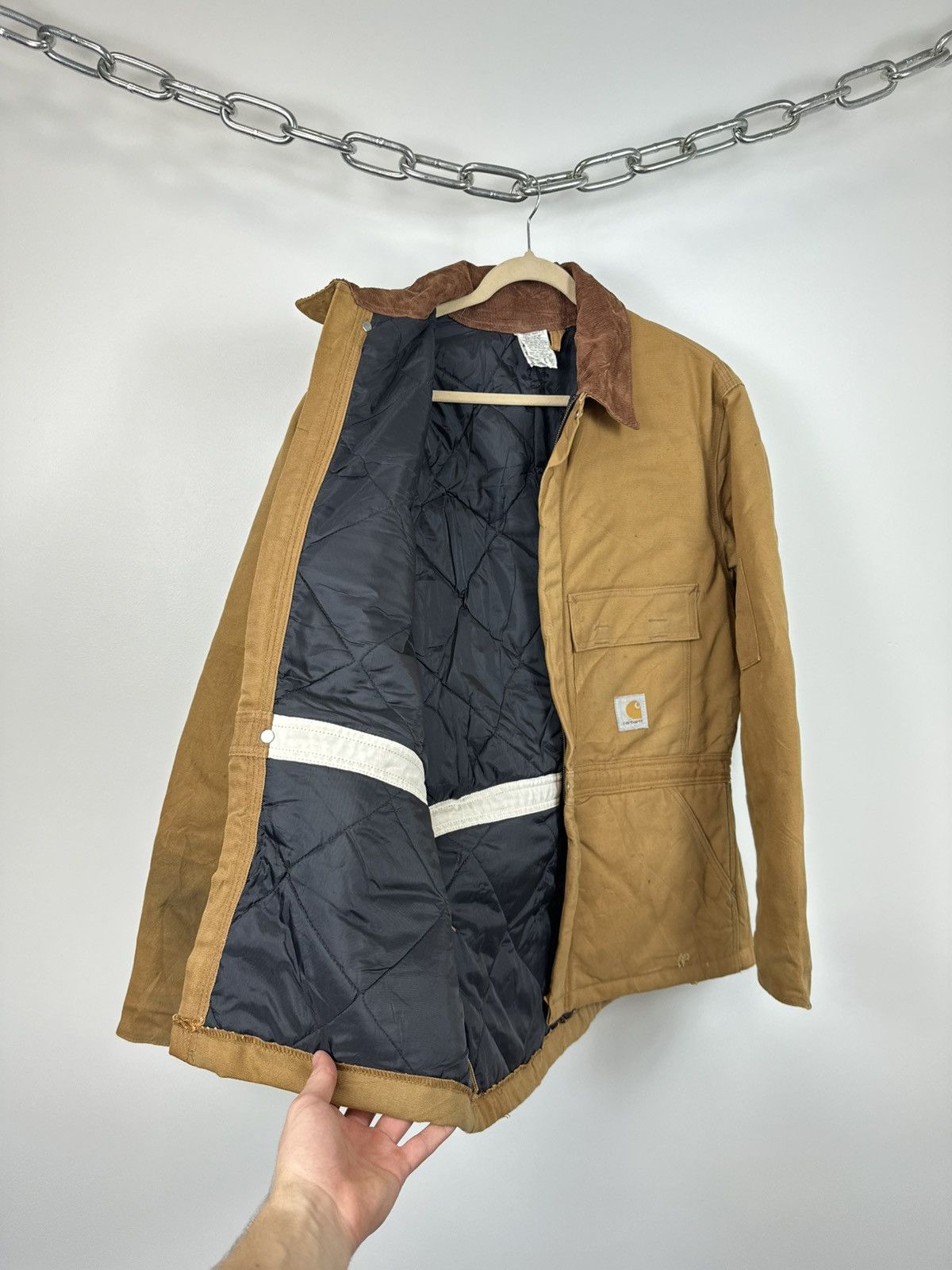 Carhartt Vintage 90s Carhartt USA Lined Utility Arctic Detroit Jacket Size US L / EU 52-54 / 3 - 18 Thumbnail