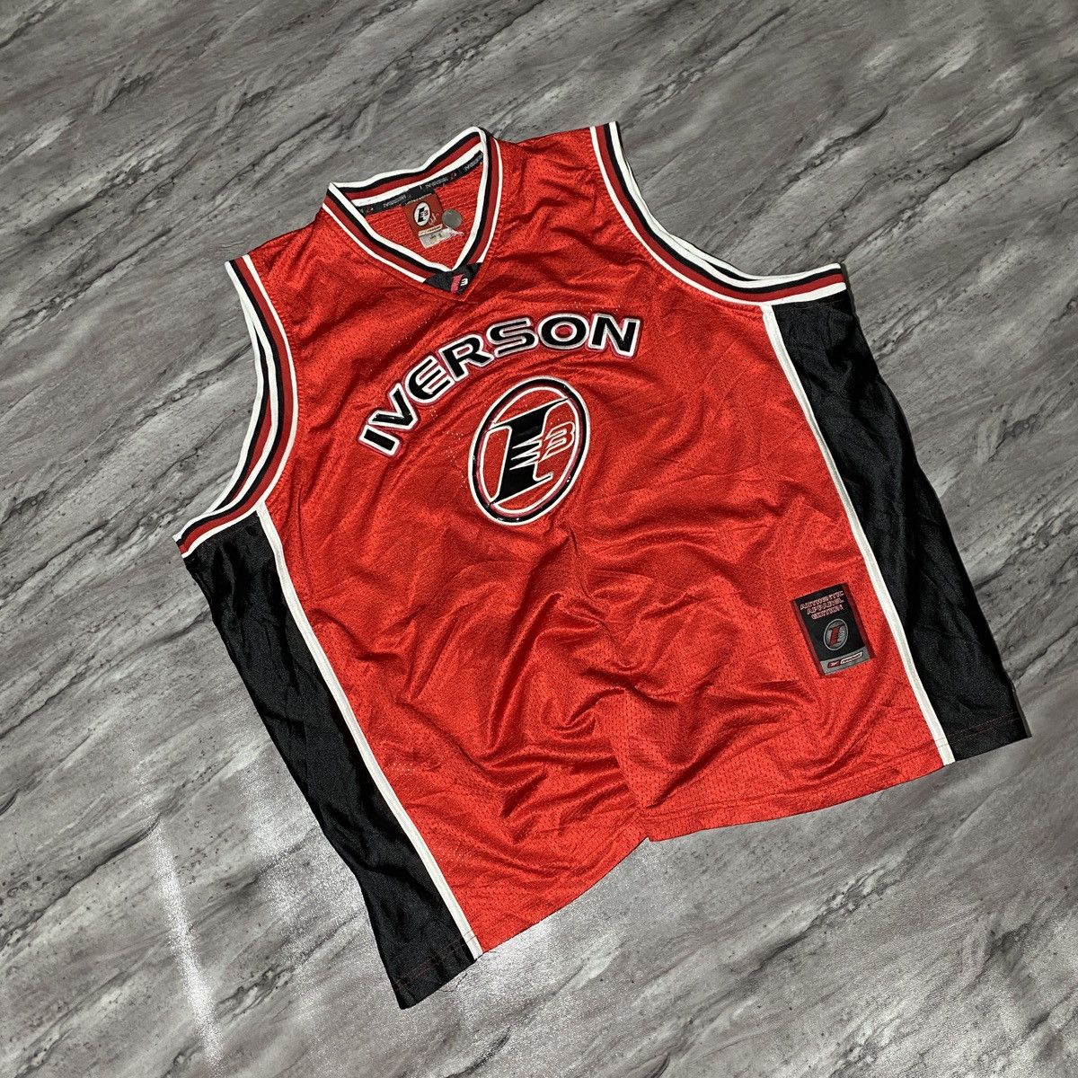 NBA × Southpole × Vintage IVERSON VINTAGE SLEEVELESS JERSEY💯⭐️ Size US M / EU 48-50 / 2 - 2 Thumbnail