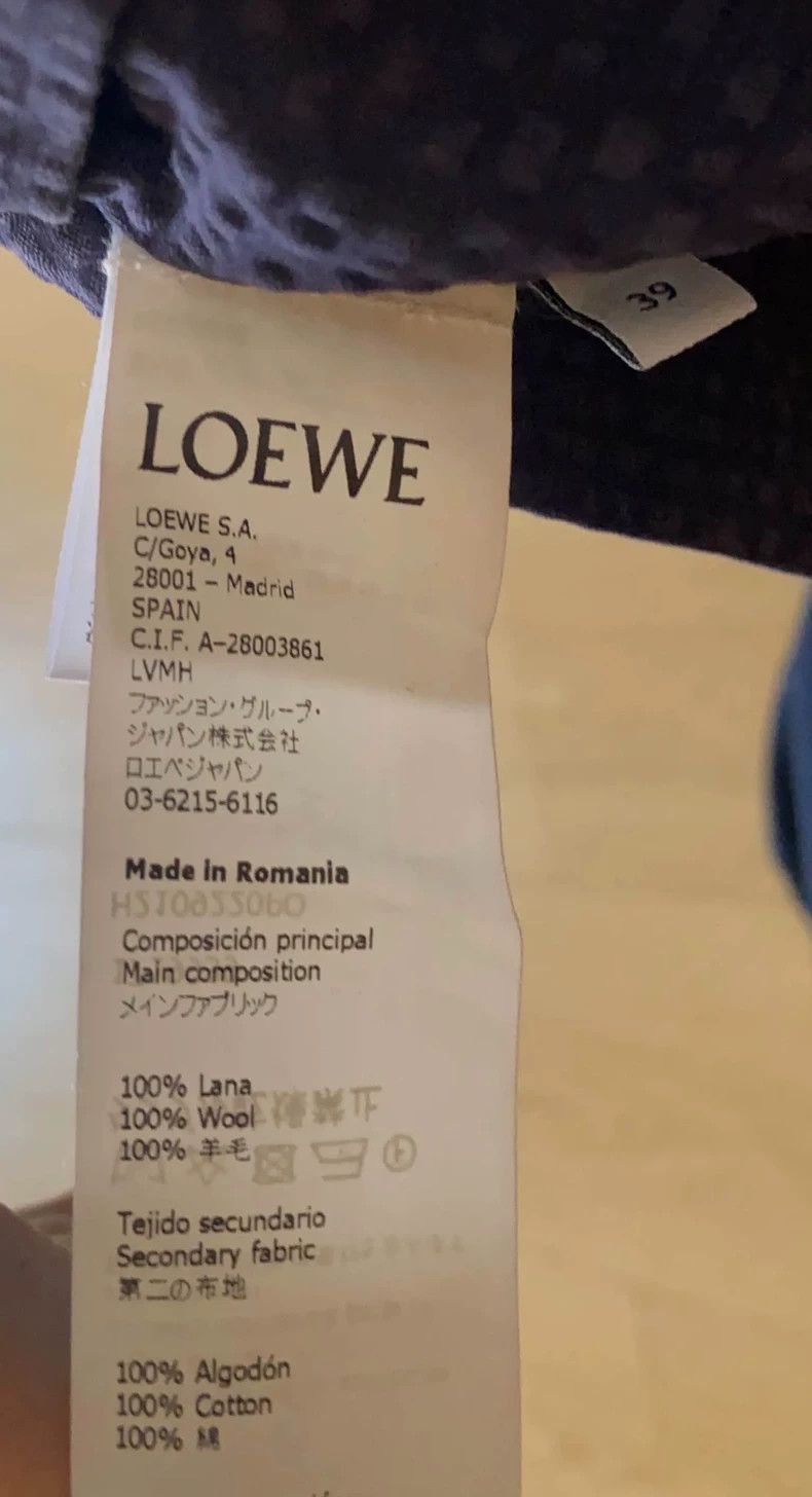 Loewe LOEWE size39 Color matching hoodies Size US M / EU 48-50 / 2 - 4 Thumbnail