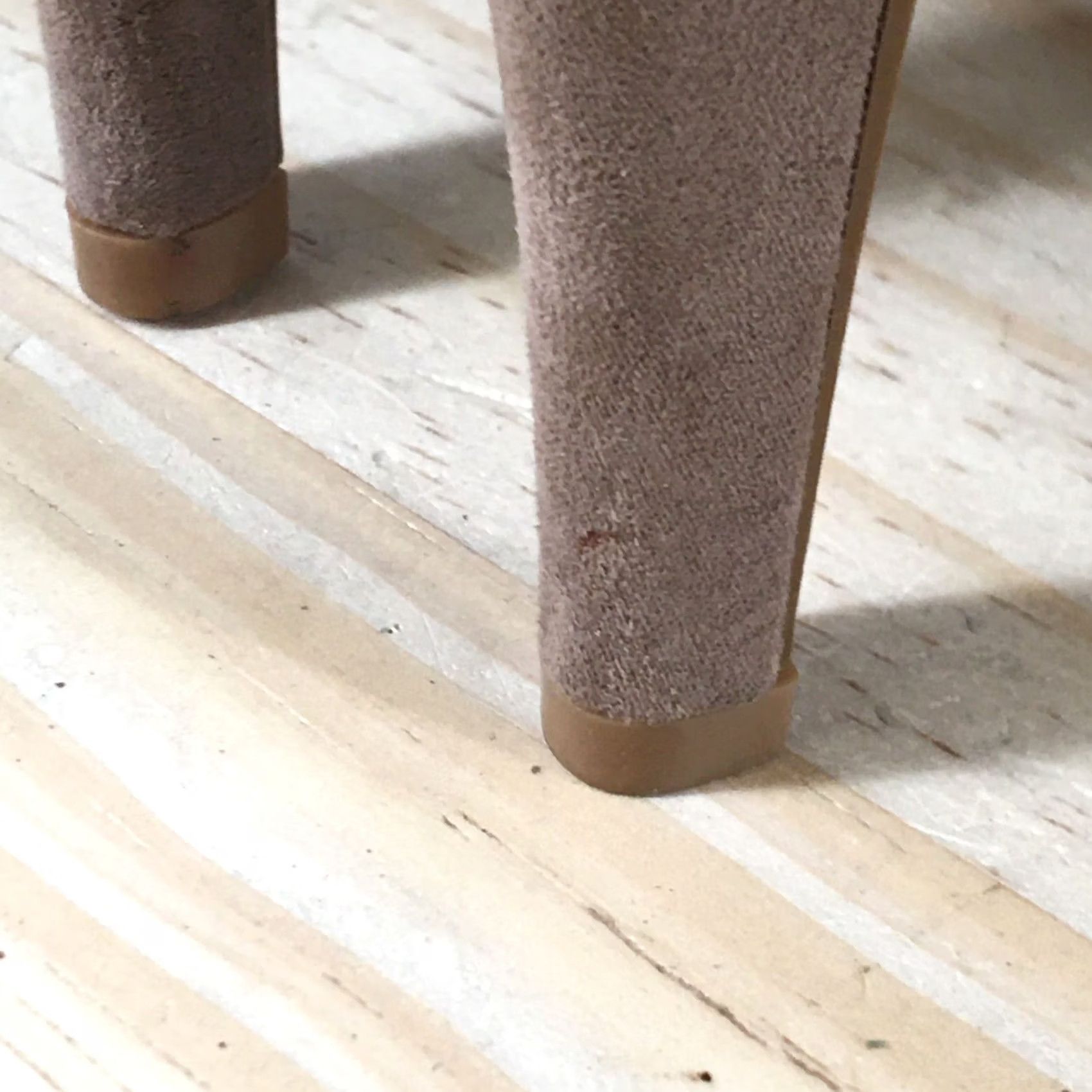 Vintage Kelly & Katie Pump Heels Womens 7 Beige Larrissa Slip On Stiletto Casual Suede Size US 7 / IT 37 - 4 Thumbnail
