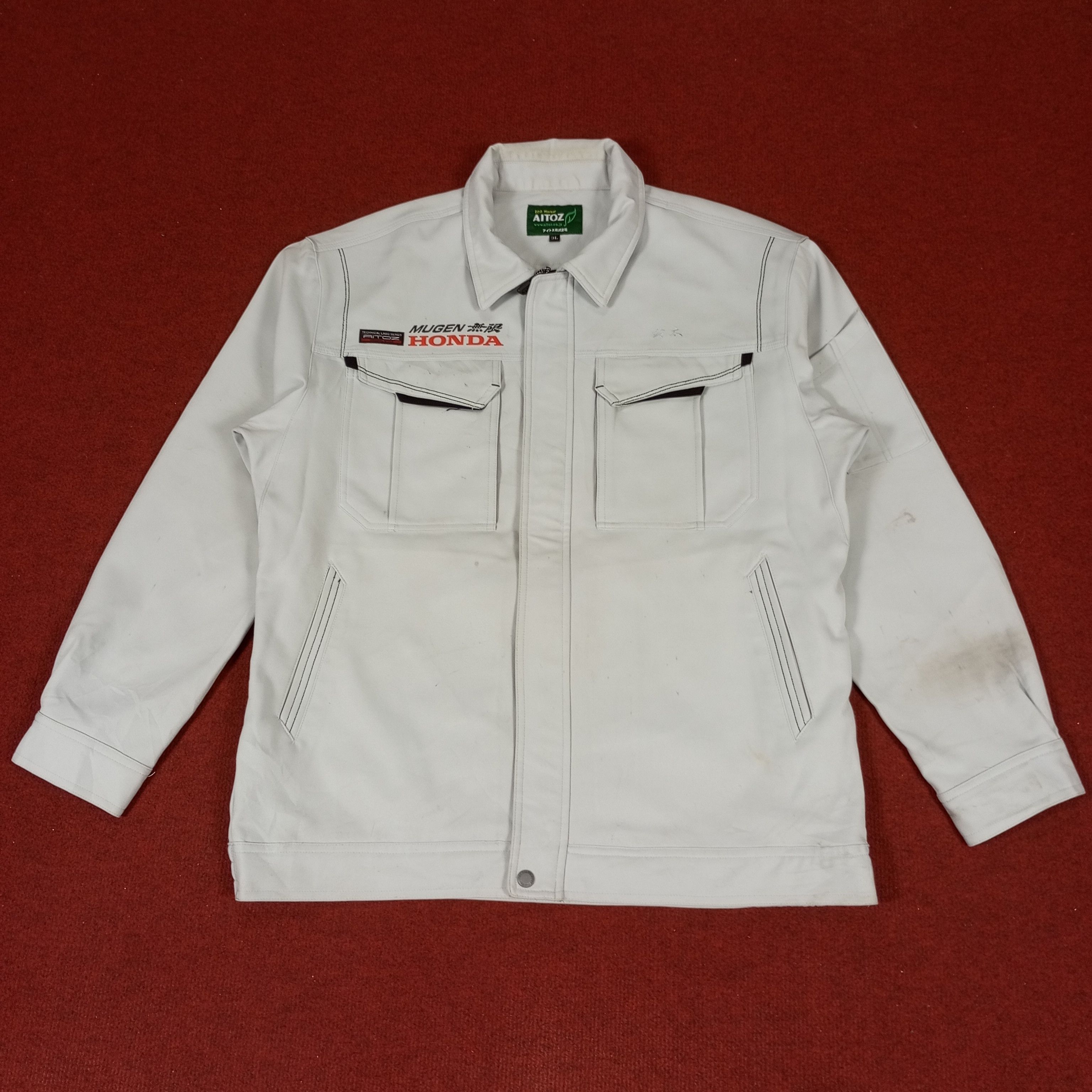 Japanese Brand × Vintage Mugen Honda Japanese Motorsports Custom Art Jacket Size US L / EU 52-54 / 3 - 3 Thumbnail