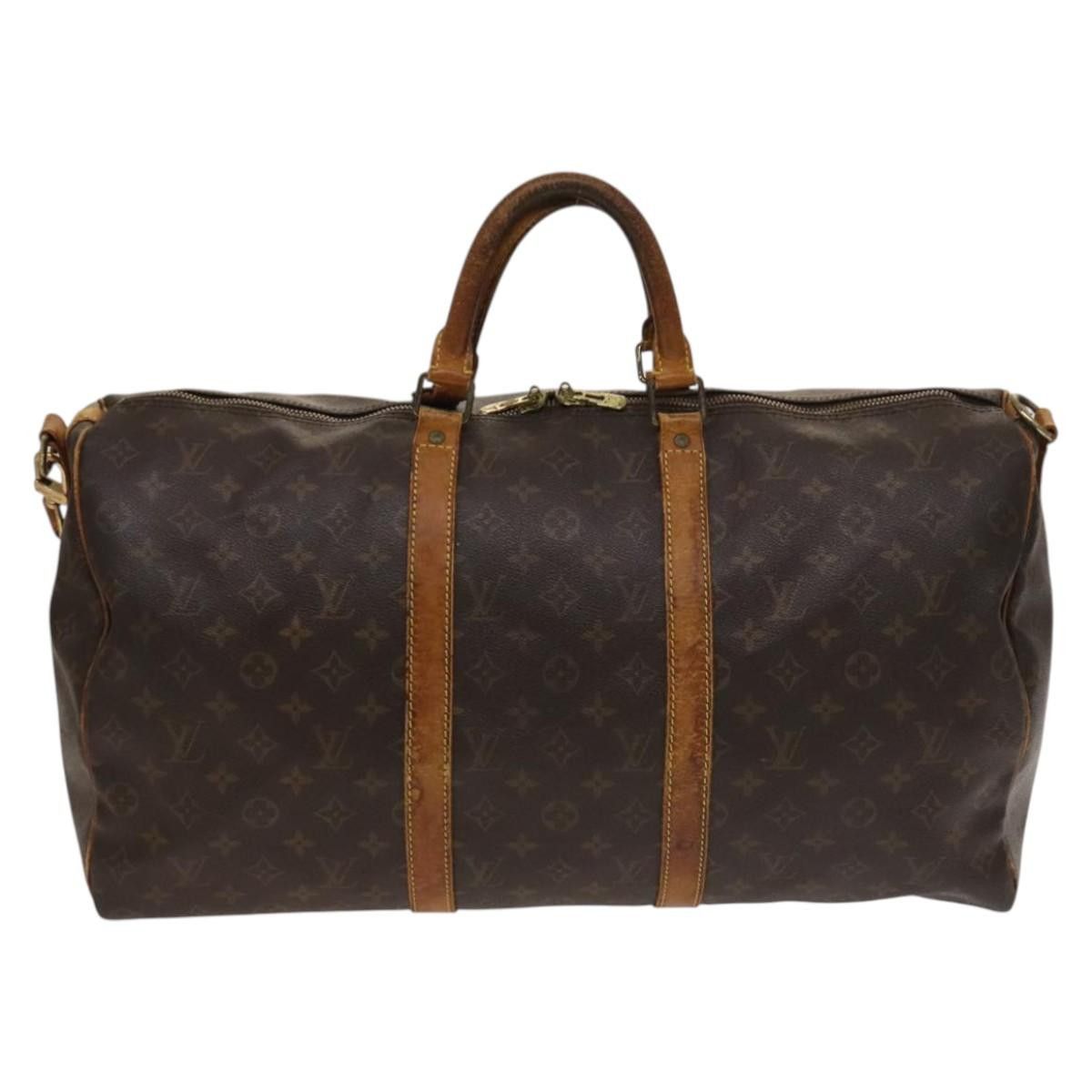 Louis Vuitton LOUIS VUITTON Monogram Keepall Bandouliere 50 Boston Bag Size ONE SIZE - 2 Thumbnail