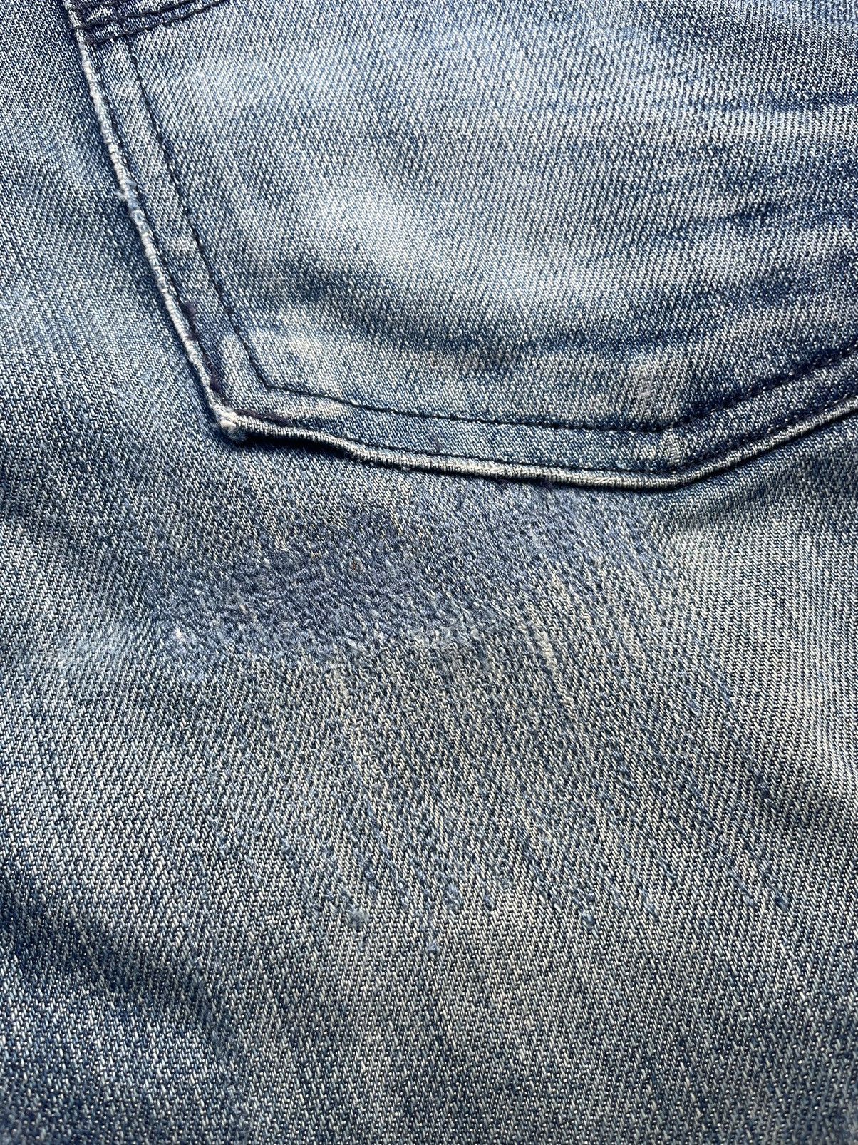 Nudie Jeans Nudie Thin Finn Faded Wash Denim Size US 33 - 12 Thumbnail