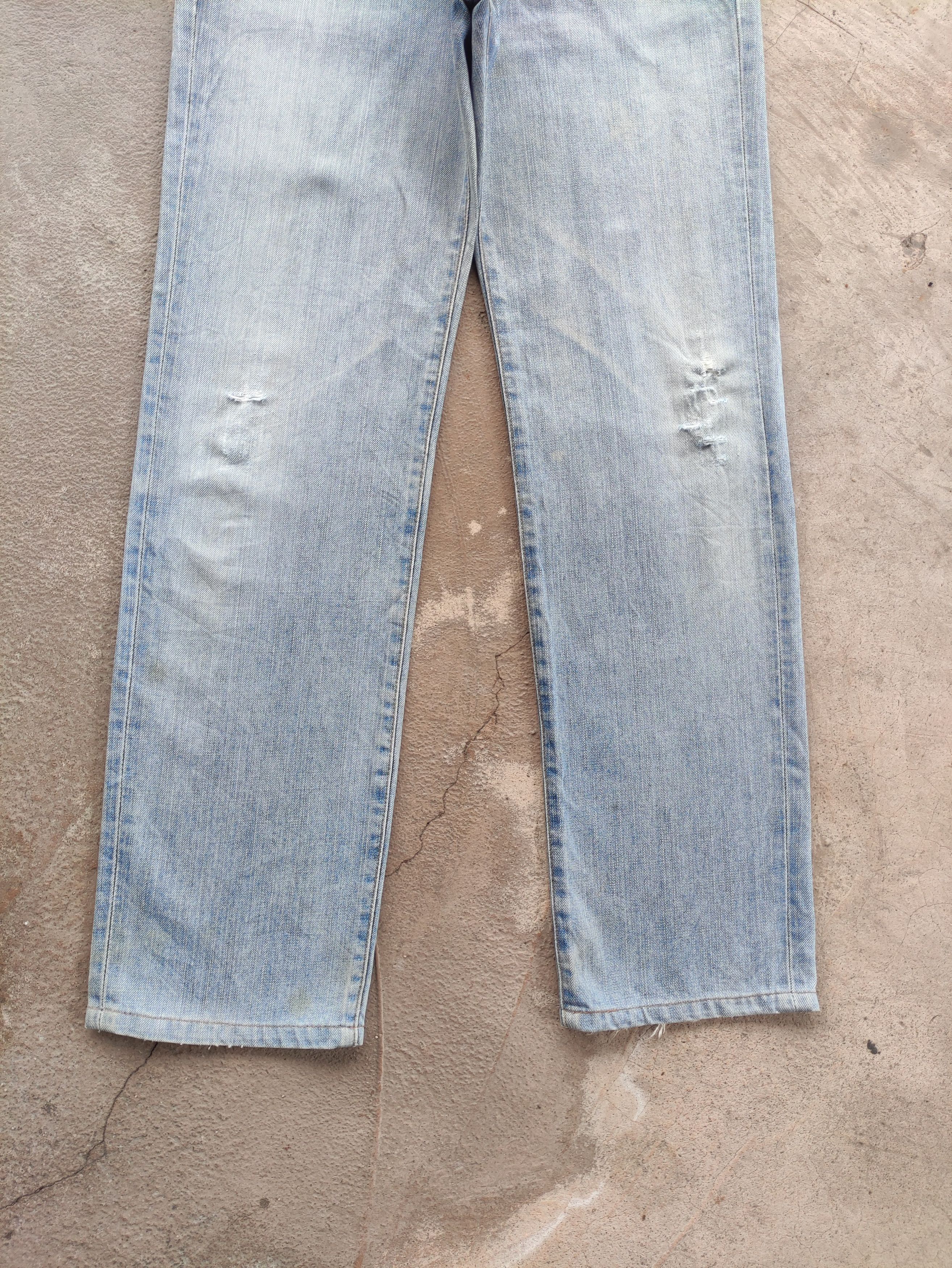 Edwin Vintage Edwin 503 Japan Jean Distressed Faded Denim Size US 32 / EU 48 - 4 Thumbnail