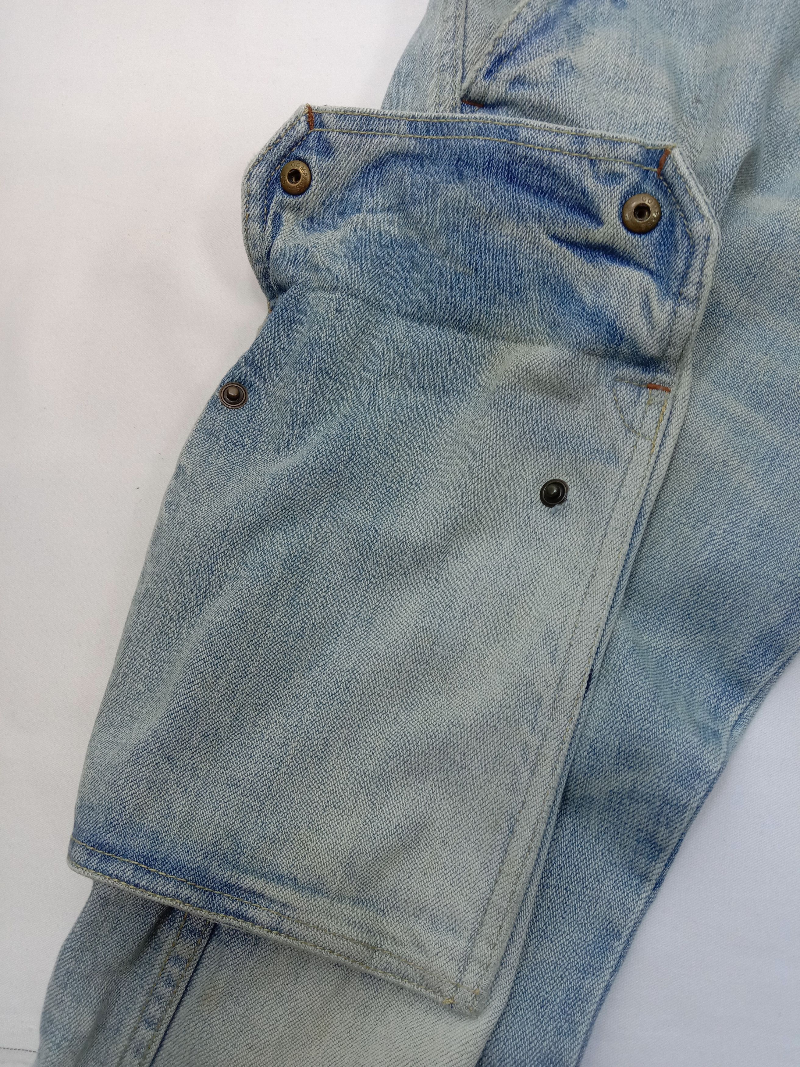 Global Work Vintage Global Work Multi Pocket Cargo Jeans Size US 30 / EU 46 - 12 Thumbnail