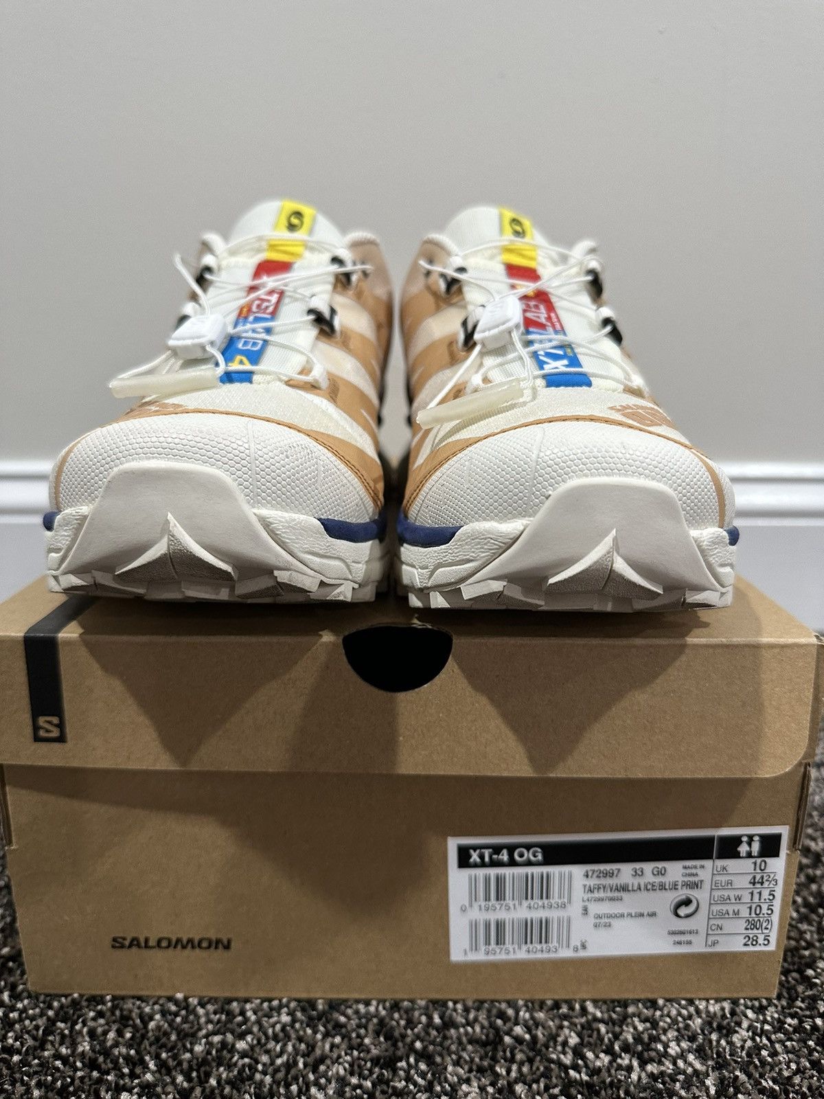 Salomon Salomon XT-OG Biege Sneakers Size US 10.5 / EU 43-44 - 4 Thumbnail