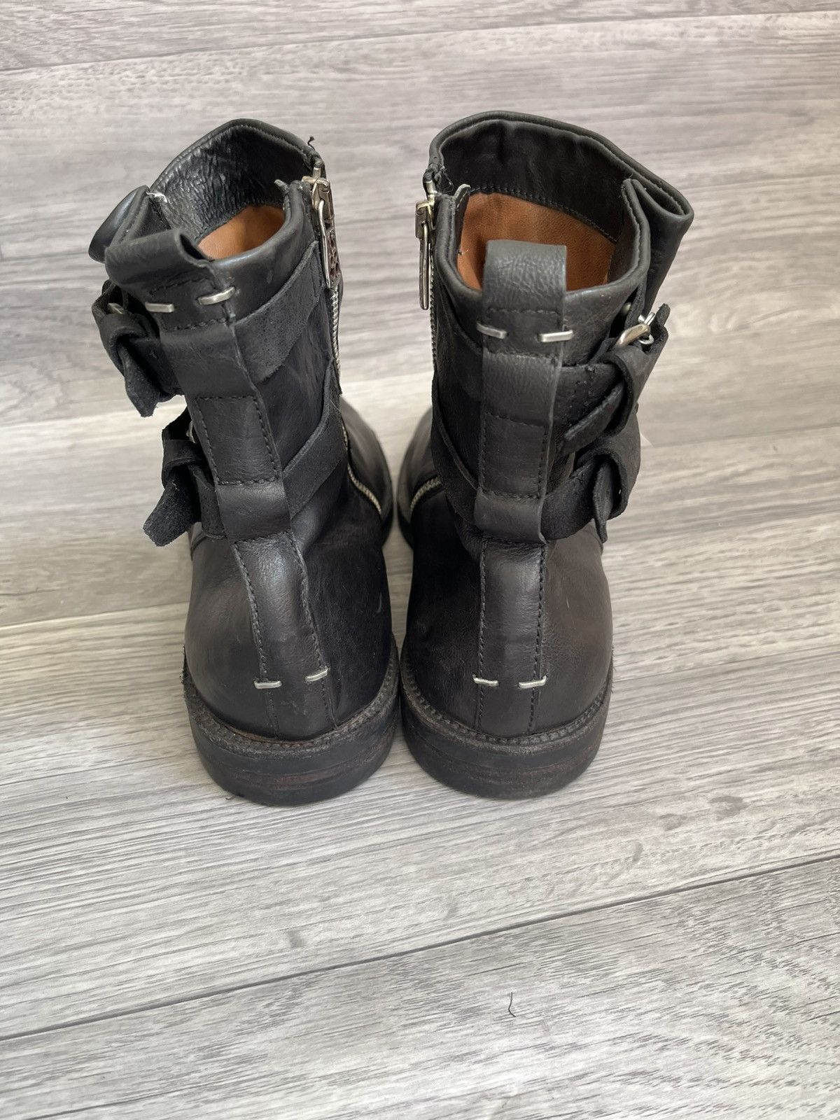 A.S.98 A.S 98 x 14th addiction x guidi biker avantgarde zip boots Size US 8 / EU 41 - 5 Thumbnail