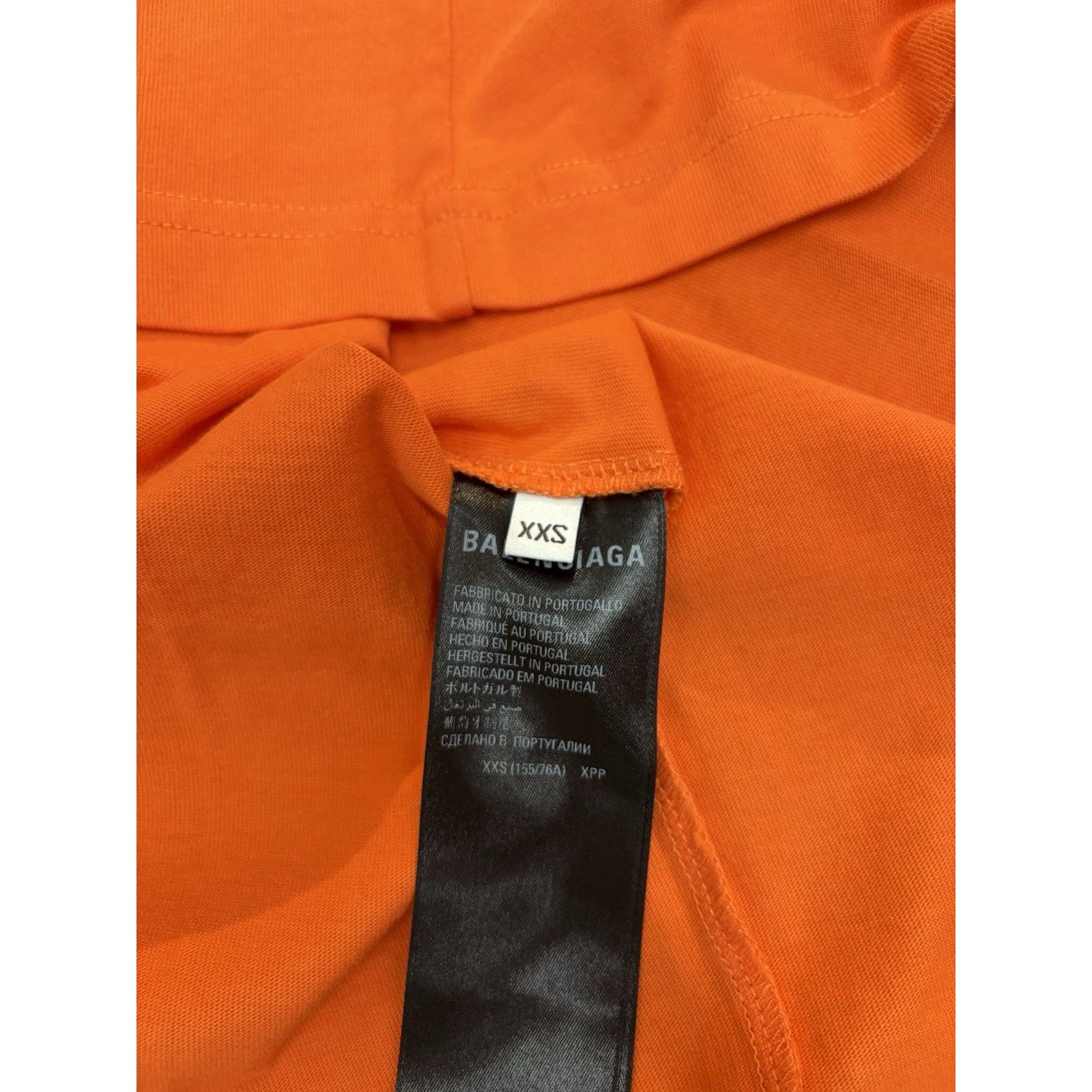 Balenciaga Balenciaga Casual T-Shirt ' Fluorescent Orange ' | NEW! Size US XXS / EU 40 - 17 Thumbnail