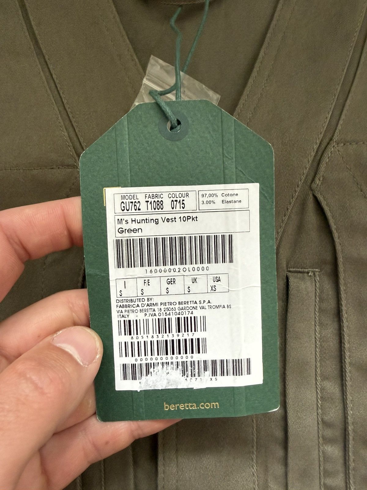 Beretta Beretta Gorpcore Shooting Vest Size US S / EU 44-46 / 1 - 9 Thumbnail
