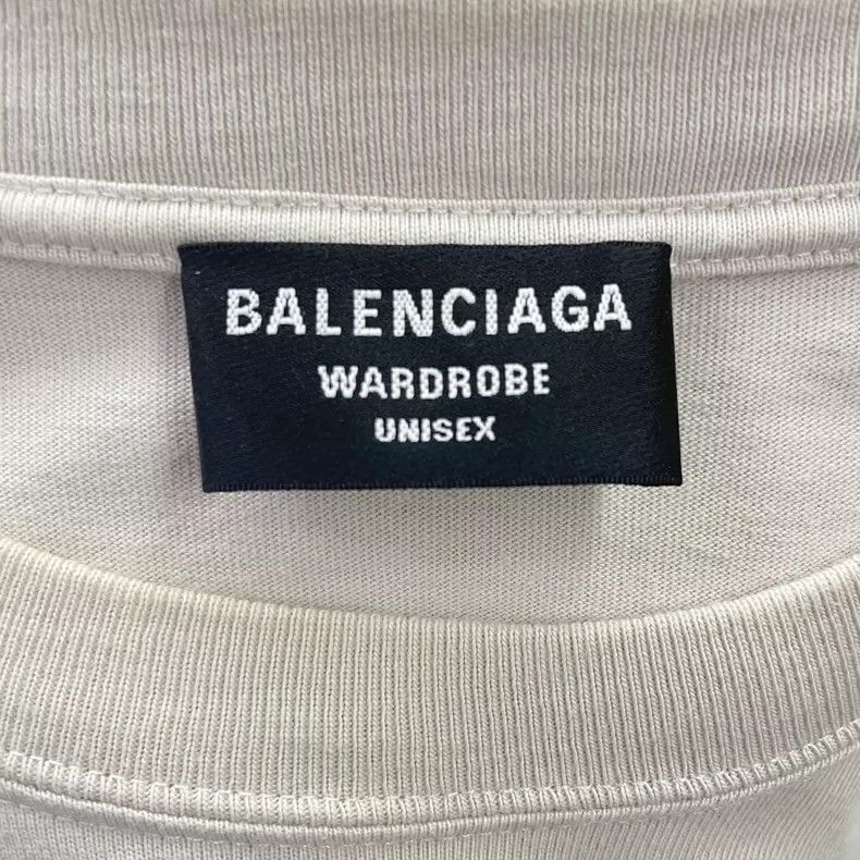 Balenciaga Balenciaga Logo Letter Printed Round Neck Straight Short S Size US S / EU 44-46 / 1 - 5 Thumbnail