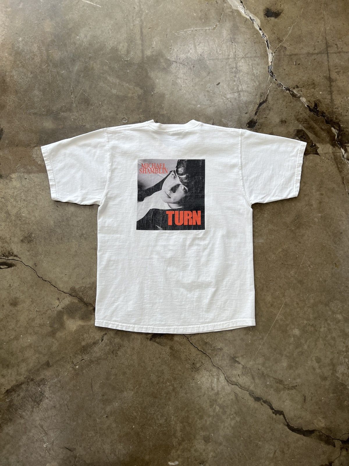 Band Tees × Vintage Vintage 1999 Michael Shamblin Turn Tee Sz. Medium Size US M / EU 48-50 / 2 - 2 Thumbnail