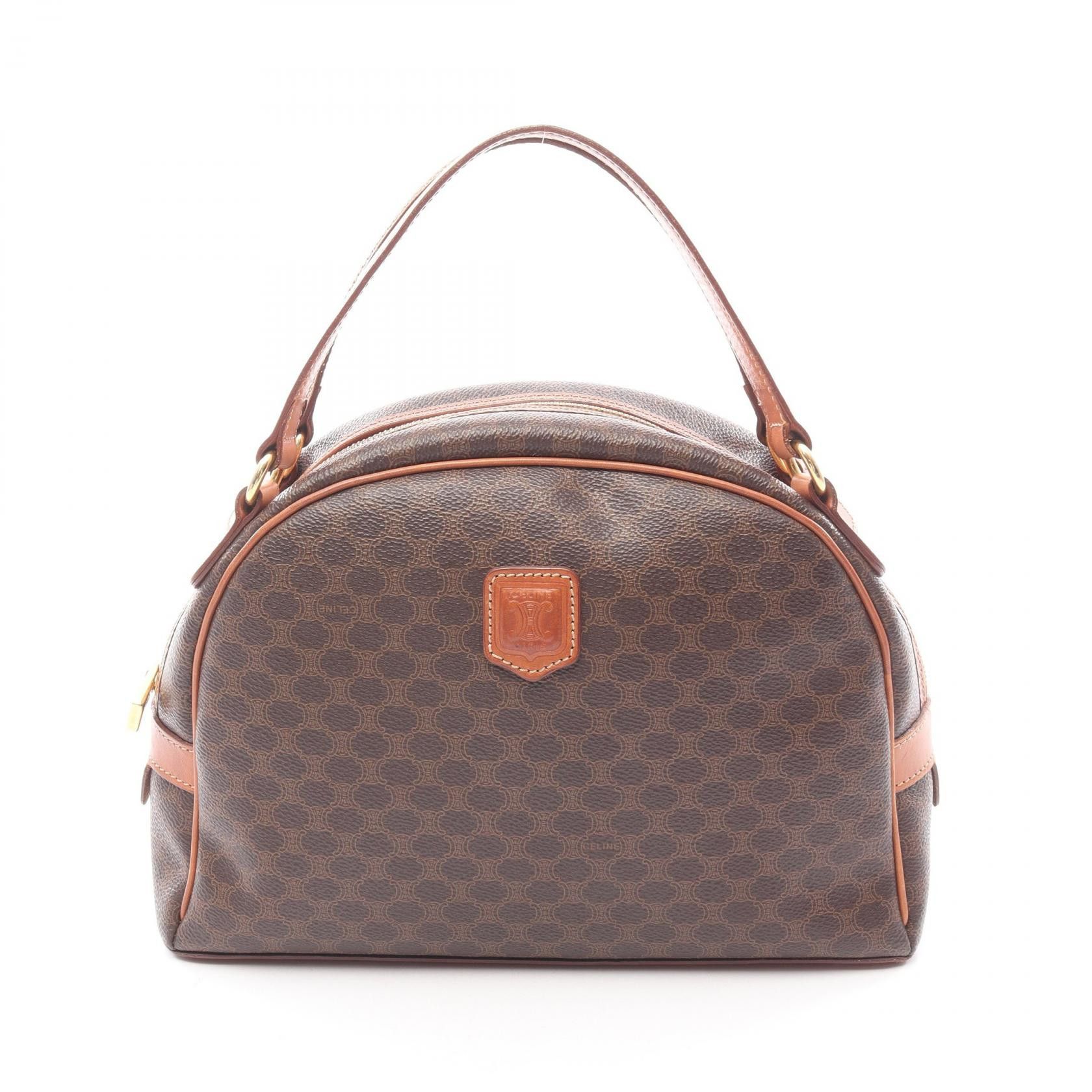 Celine Celine CELINE Macadam PVC Coated Canvas Leather Handbag Plastic / Synthetic Handbag DUTY FREE for USA Size ONE SIZE - 1 Thumbnail