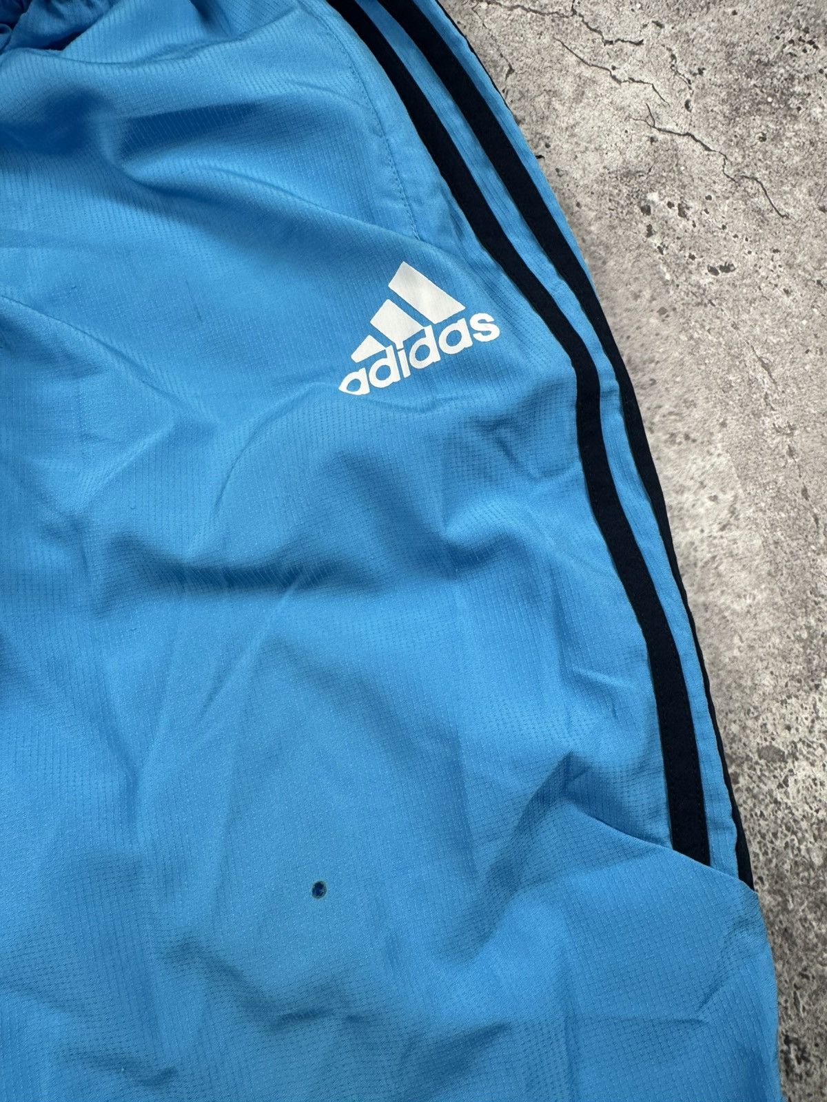 Adidas Y2K Adidas Olympique Marseille Vntg Distressed Track Pants Size US 34 / EU 50 - 6 Thumbnail
