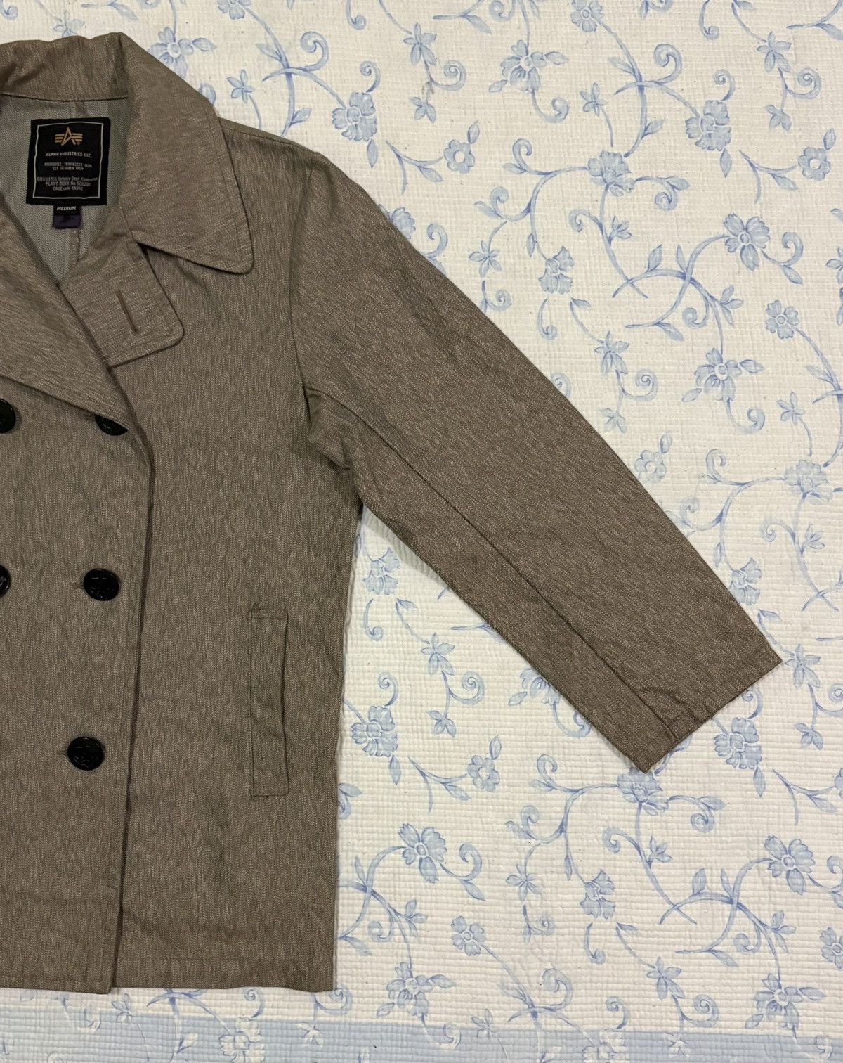 Alpha Industries Alpha industries Pea Coat Jacket Size US L / EU 52-54 / 3 - 3 Thumbnail