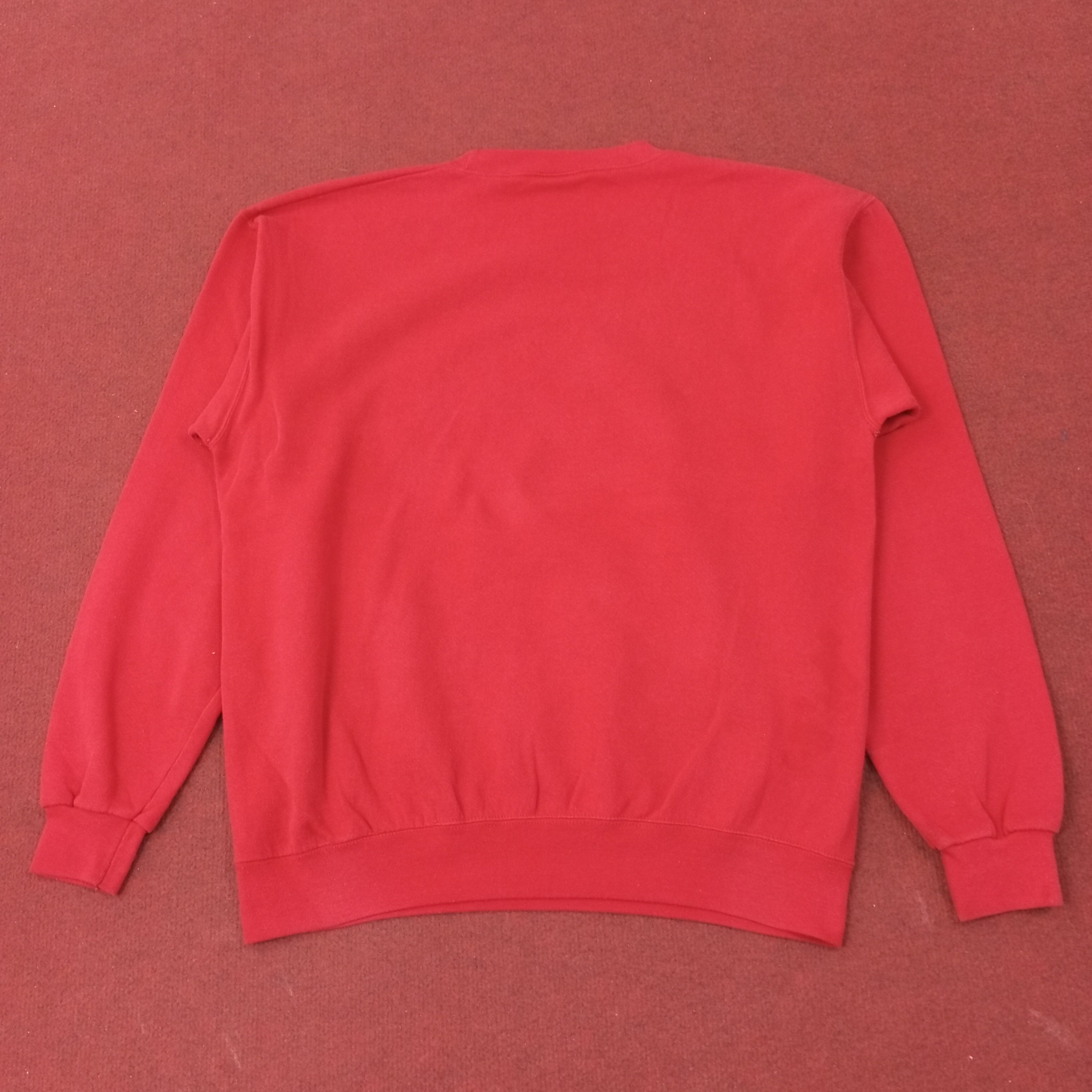 Vintage Wisconsin Badgers Football University Sweatshirt c243n18 Size US L / EU 52-54 / 3 - 6 Thumbnail