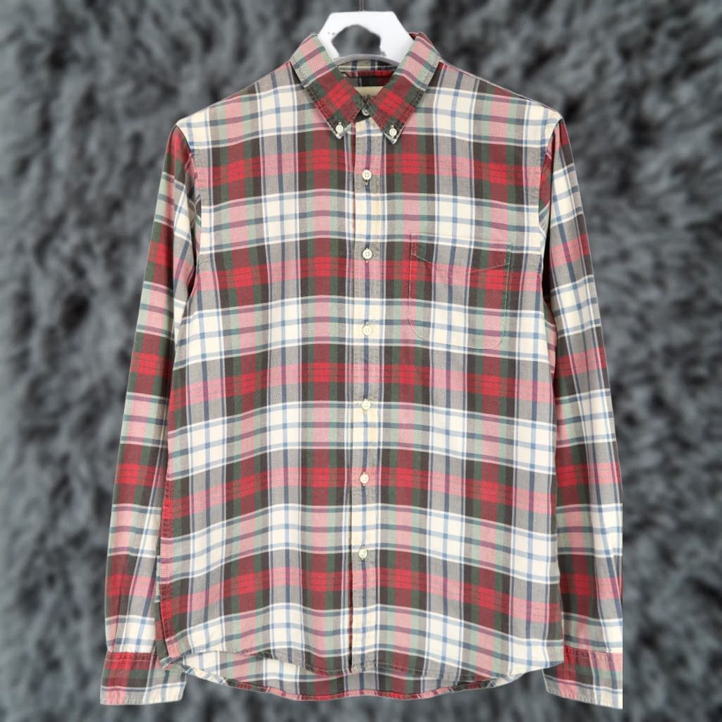 Ralph Lauren RALPH LAUREN Denim & Supply Shirt Men's MEDIUM Button-Down Plaid Multi Collar Size US M / EU 48-50 / 2 - 1 Thumbnail
