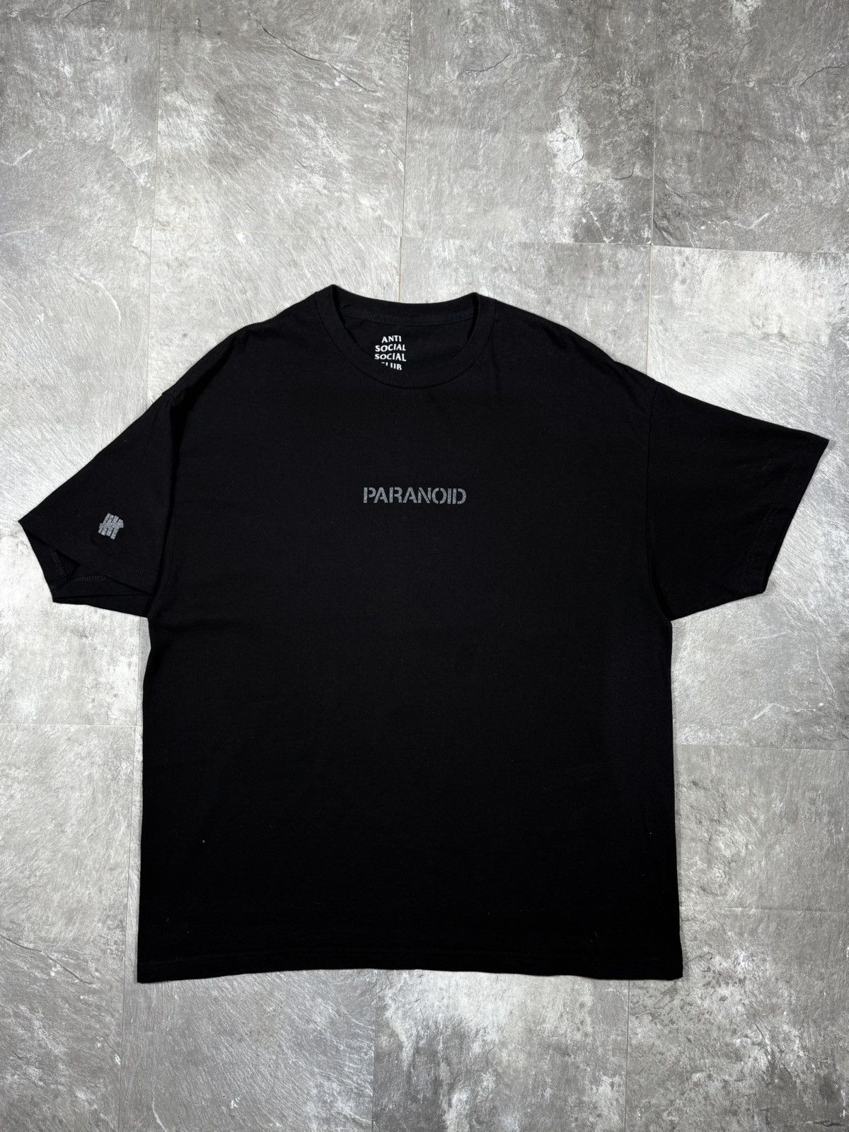 Anti Social Social Club Anti Social Social Club x Undefeated Paranoid Black Big Logo Size US XXL / EU 58 / 5 - 1 Thumbnail