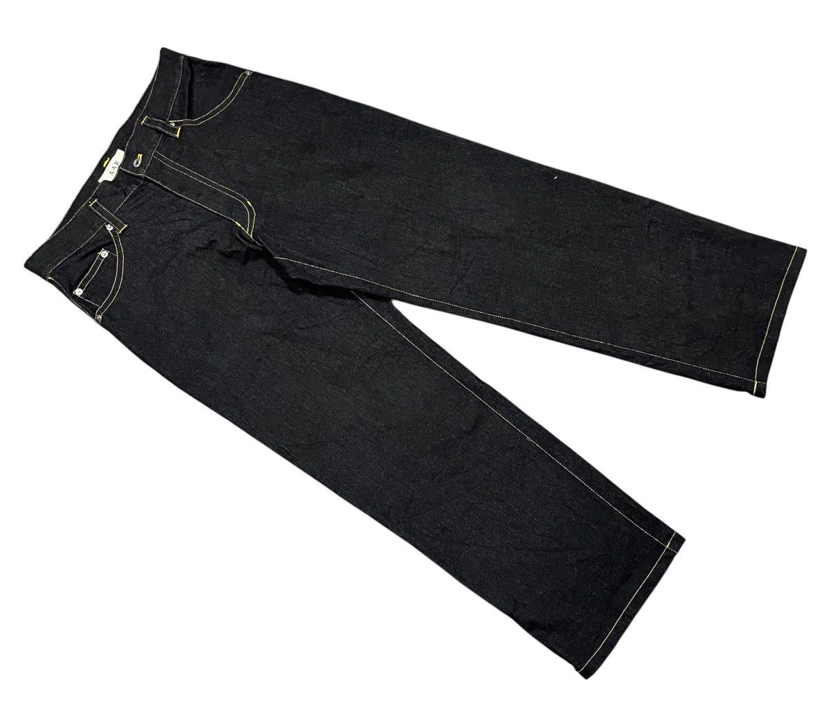 Yohji Yamamoto A.A.R YOHJI DESIGN STUDIO DENIM STRECH Size US 31 - 3 Thumbnail