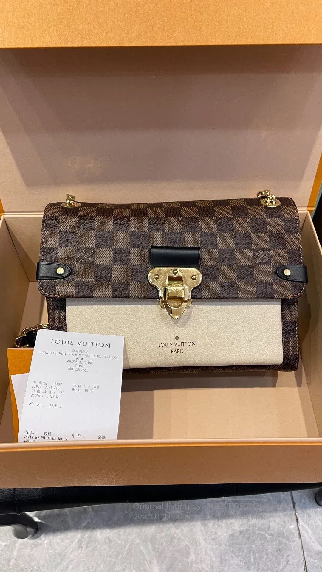 Louis Vuitton Louis Vuitton Damier Ebene Vivian Bag. Size ONE SIZE - 1 Thumbnail