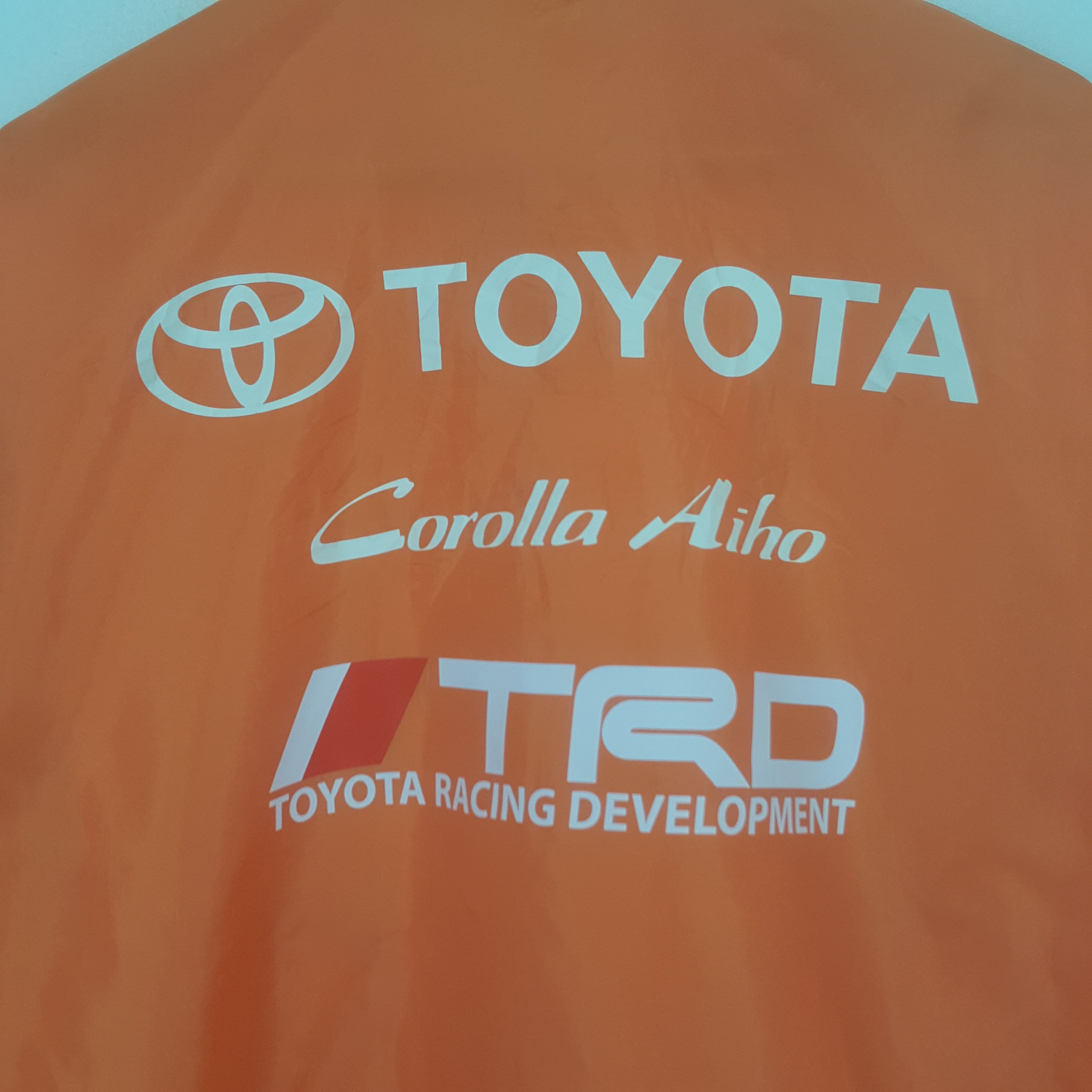 Japanese Brand × Vintage Vintage TRD Toyota Racing Team Windbreaker Jacket Size US L / EU 52-54 / 3 - 2 Thumbnail