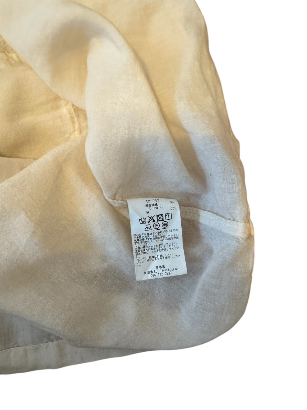 Kapital Linen Kapital pockets shirt Size US L / EU 52-54 / 3 - 6 Thumbnail
