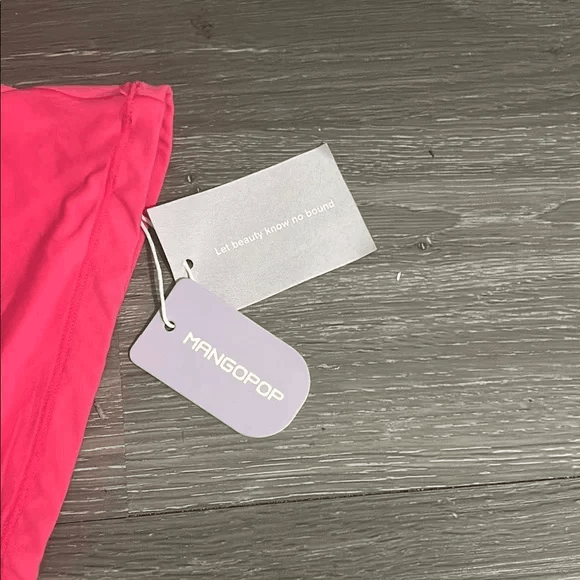Mango MangoPop Sleeveless Top Pink Tank NWT Size Medium Stretchy Size M / US 6-8 / IT 42-44 - 2 Thumbnail