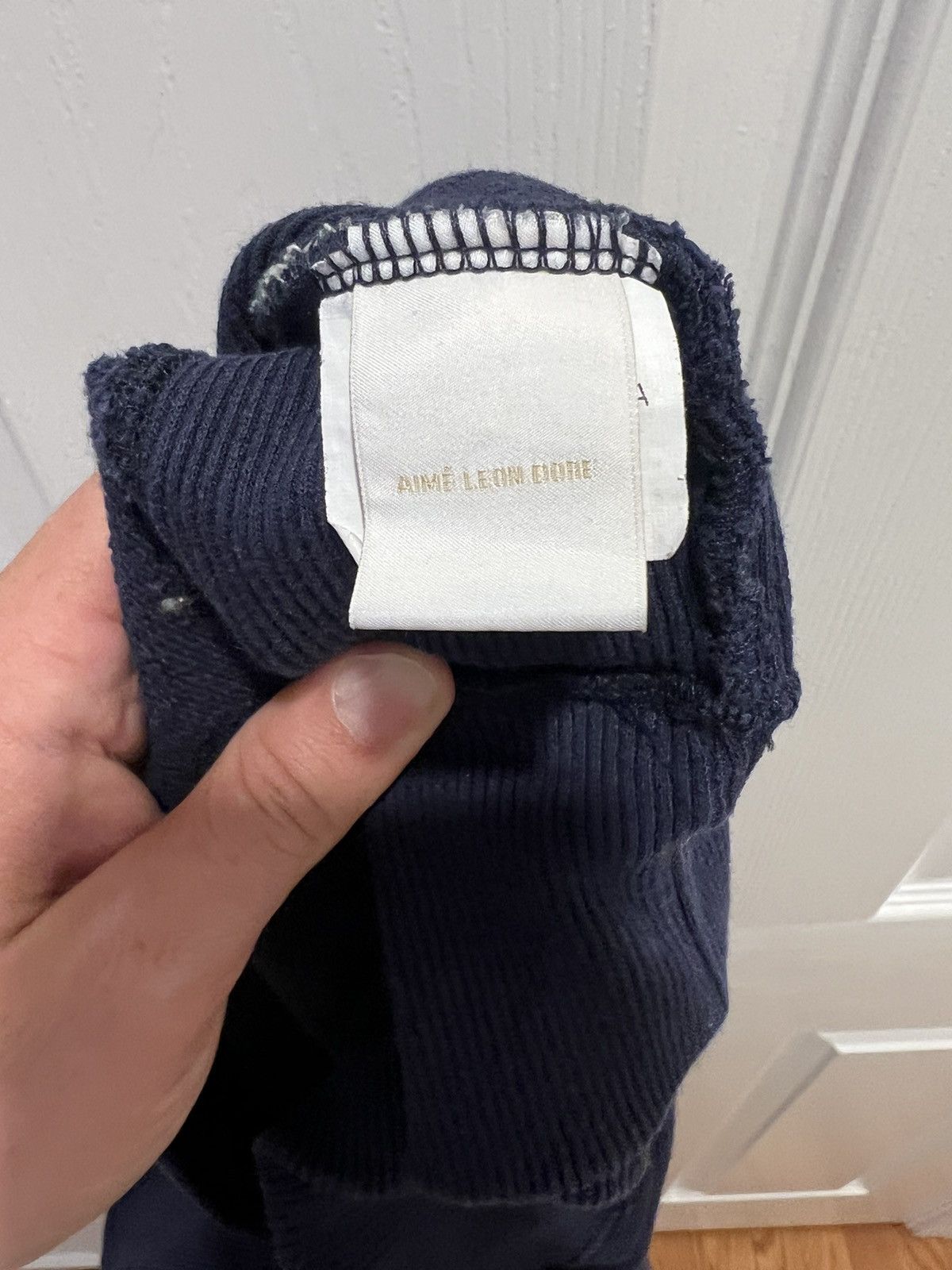 Aime Leon Dore Aime Leon Dore Handball Navy Sweatshirt Size L Size US L / EU 52-54 / 3 - 6 Thumbnail