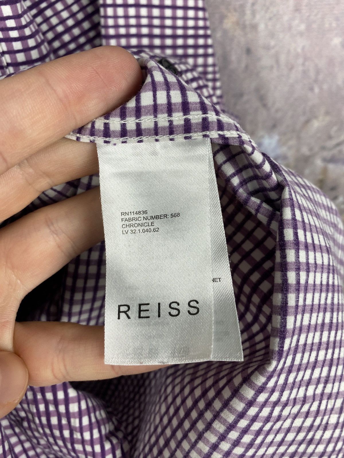 Reiss Men’s Reiss Long Sleeve Shirt Button Up Size Medium Size US M / EU 48-50 / 2 - 8 Thumbnail