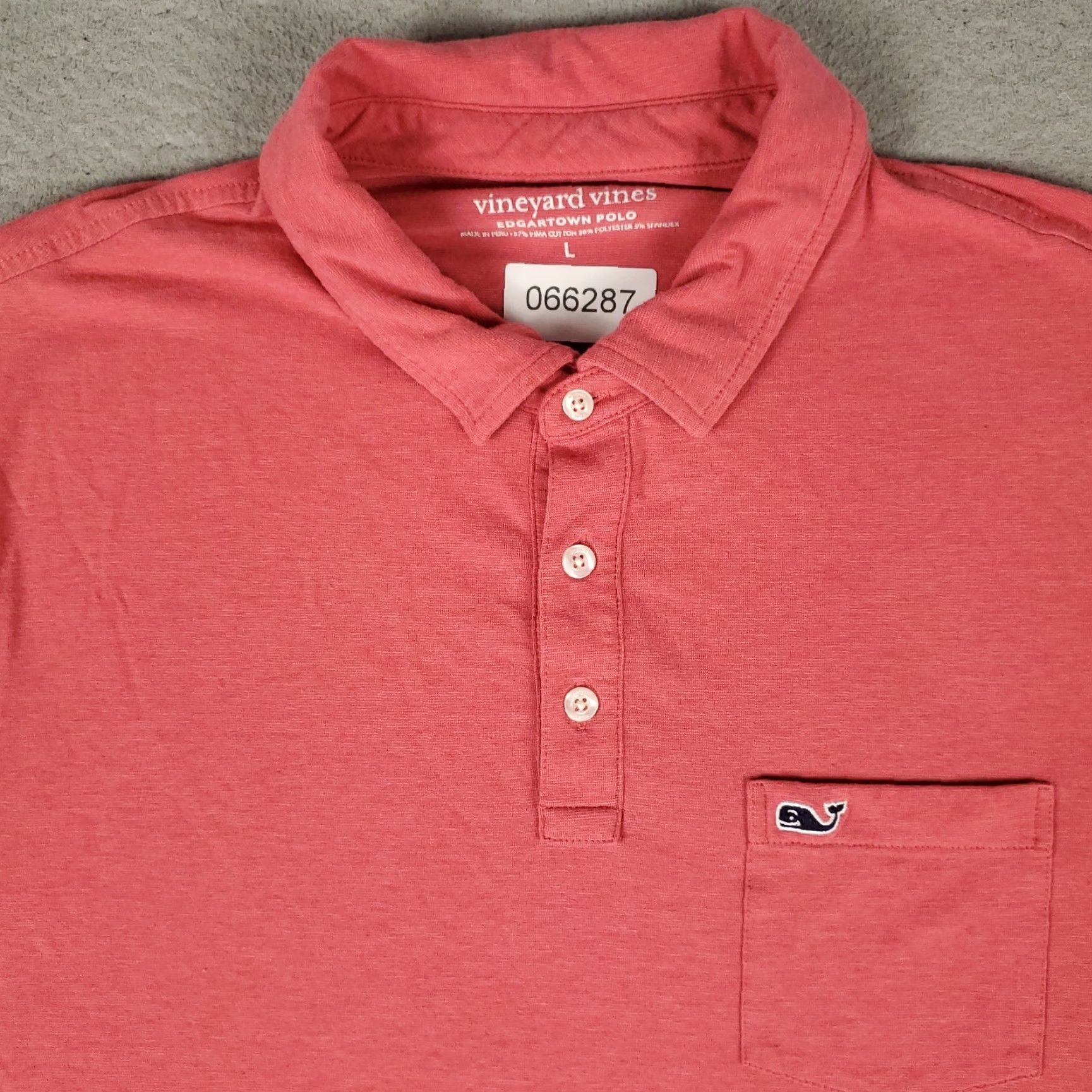 Vineyard Vines Vineyard Vines Polo Shirt Mens L Pink Cotton Whale Casual Short Sleeve Polo Mens L Pink Cotton Whale Casual Short Sleeve Size US L / EU 52-54 / 3 - 2 Thumbnail
