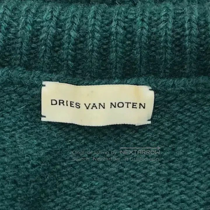 Dries Van Noten Dries Van Noten size:one size Turtleneck Half-Zip Knit Ves Size S / US 4 / IT 40 - 4 Thumbnail