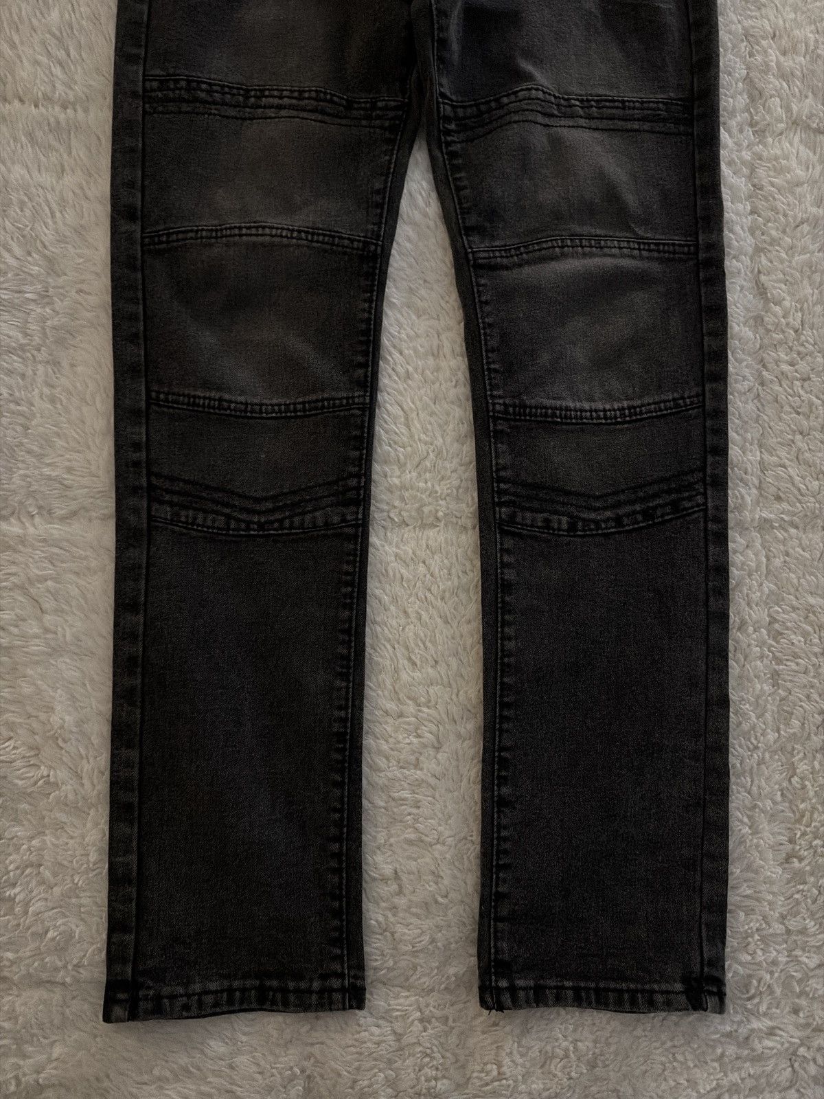 Phat Farm black phat farm denim/padded knees Size US 30 / EU 46 - 2 Thumbnail