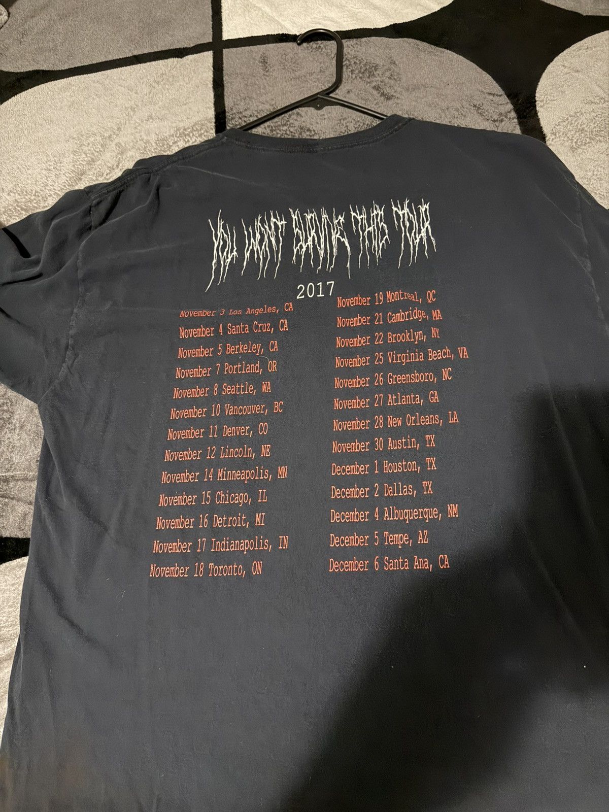 GHOSTEMANE Ghostmane-you wont survive this tour 2017 Size US L / EU 52-54 / 3 - 2 Thumbnail