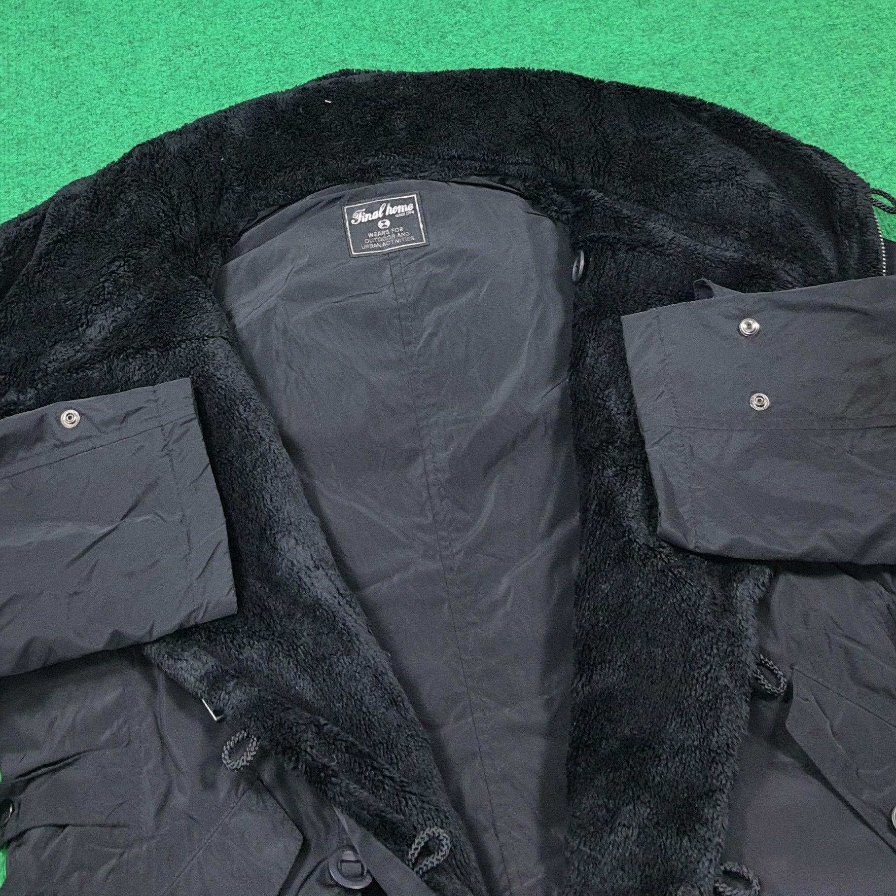 Final Home Final Home by Issey Miyake Fleece Parka Jacket C284N9 Size US M / EU 48-50 / 2 - 6 Thumbnail
