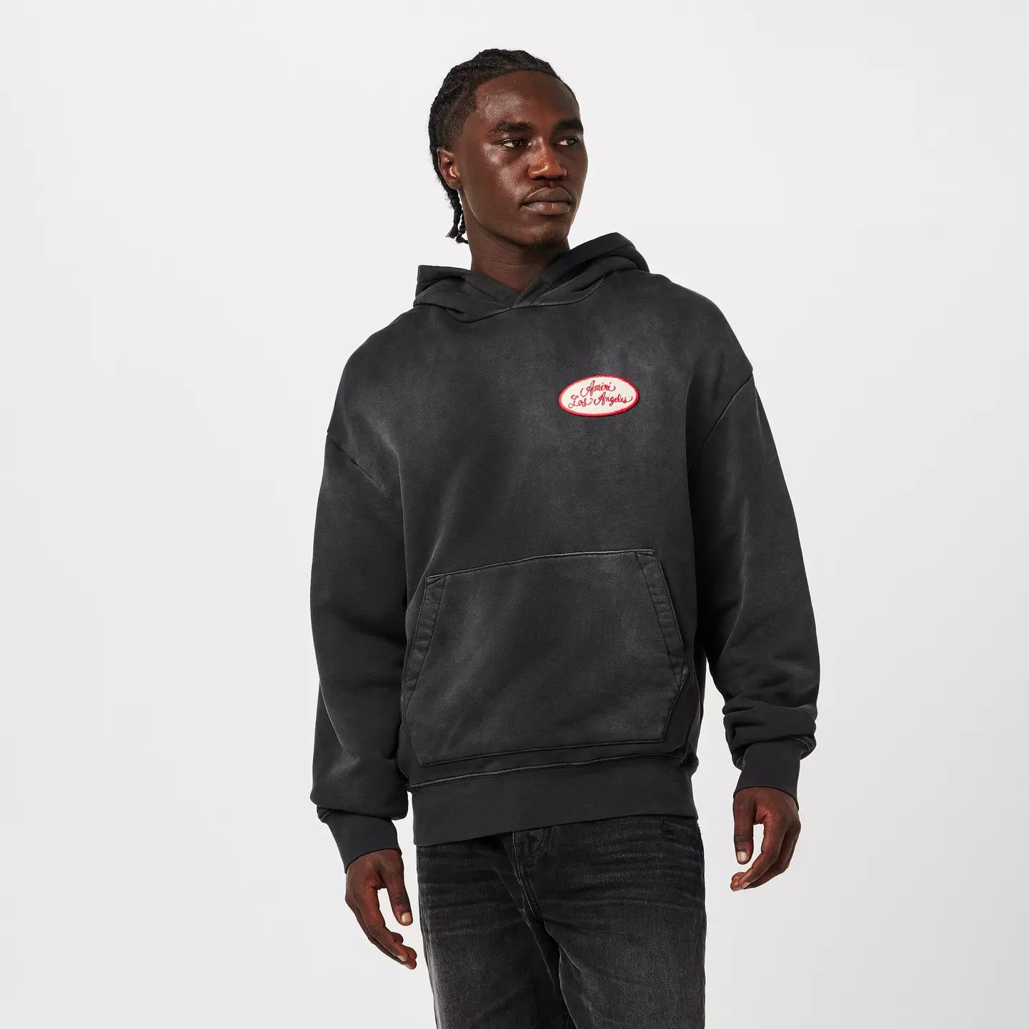 Amiri o1g2r1mq0426 Cotton Pull Over Hoodie in Black Size US M / EU 48-50 / 2 - 3 Thumbnail
