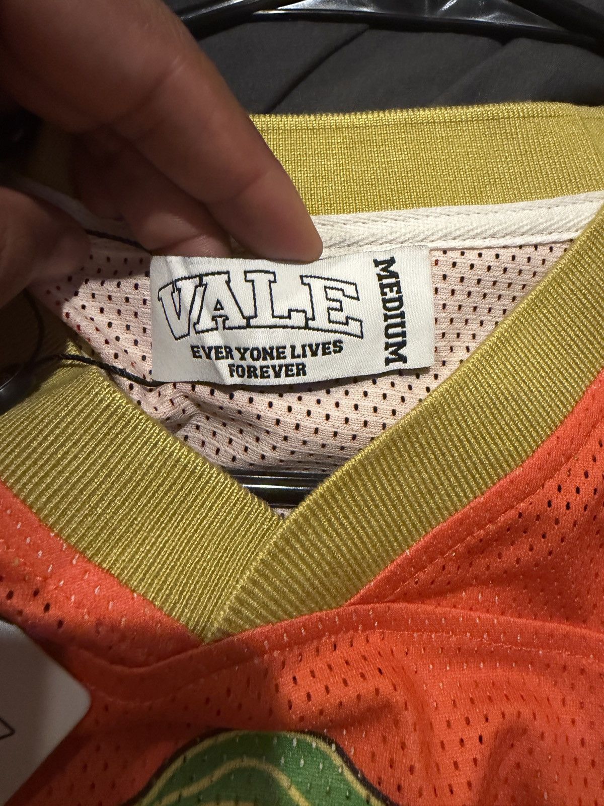 Vale Vale Summer Orange Football Jersey M Size US M / EU 48-50 / 2 - 3 Thumbnail