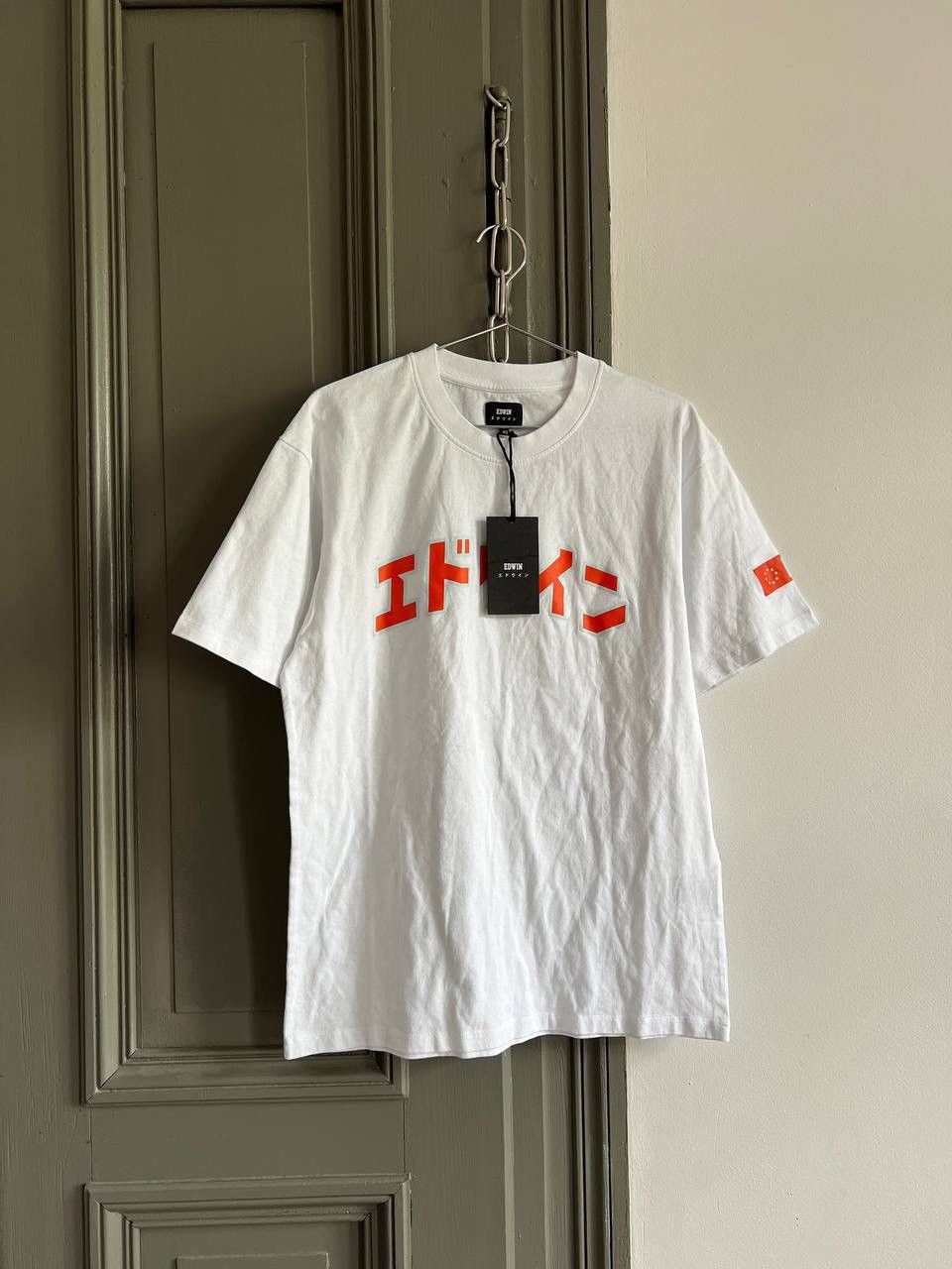 Edwin × Japanese Brand Edwin Katakana Retro TS Japan T-Shirt Size US M / EU 48-50 / 2 - 3 Thumbnail