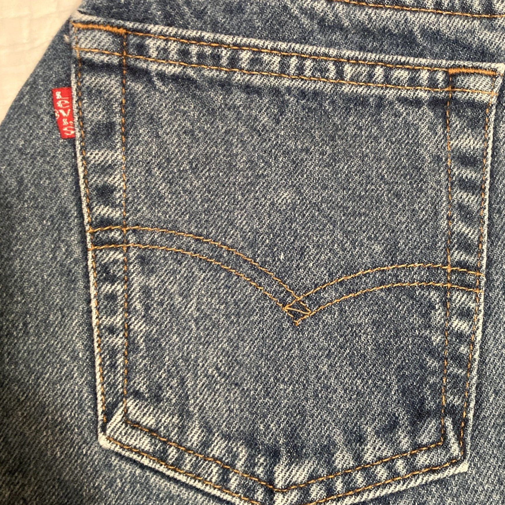 Levi's VINTAGE Levi's Student 706-0217 Jeans 28W 34L Straight Blue 80s Mens Incredible Cond Size US 28 / EU 44 - 3 Thumbnail