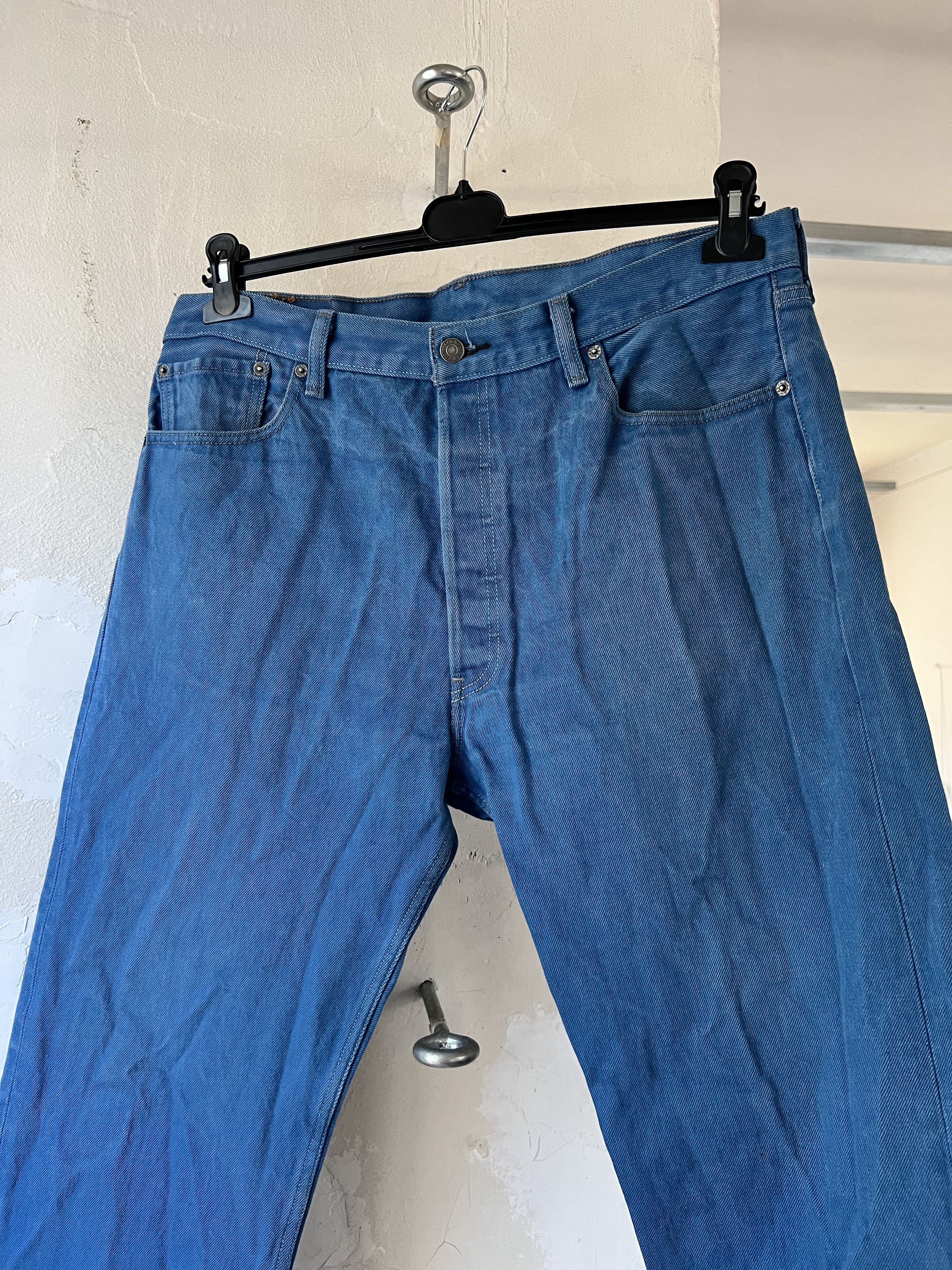Levi's Vintage Clothing × Unsound Rags Levis Indigo Baggie Vintage Jeans Pants Size US 38 / EU 54 - 4 Thumbnail