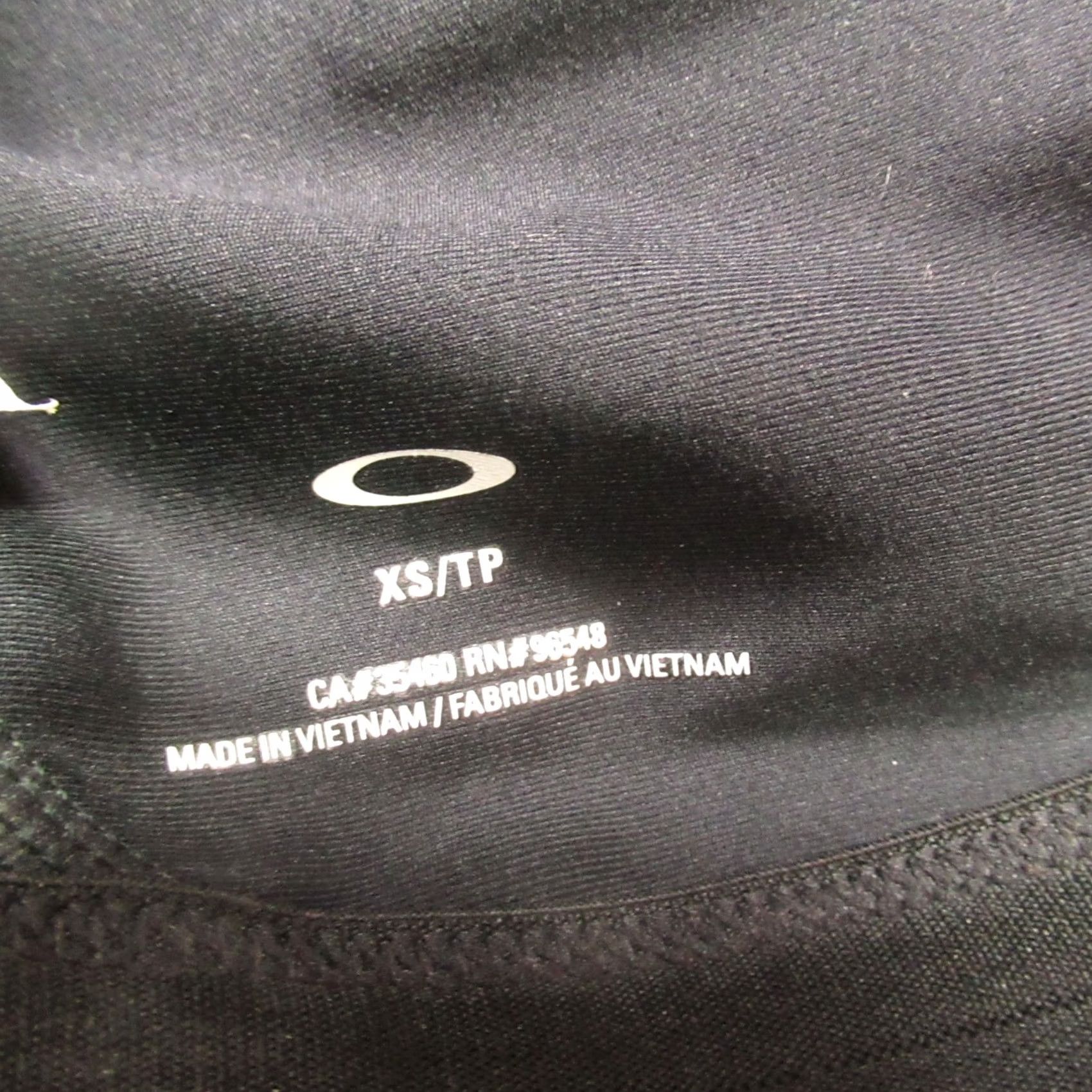 Oakley Oakley Bra Womens XS Workout Activewear Black Lightweight Support Sports Bra Womens XS Oakley Black Breathable Wireless Medium Support Size ONE SIZE - 4 Thumbnail
