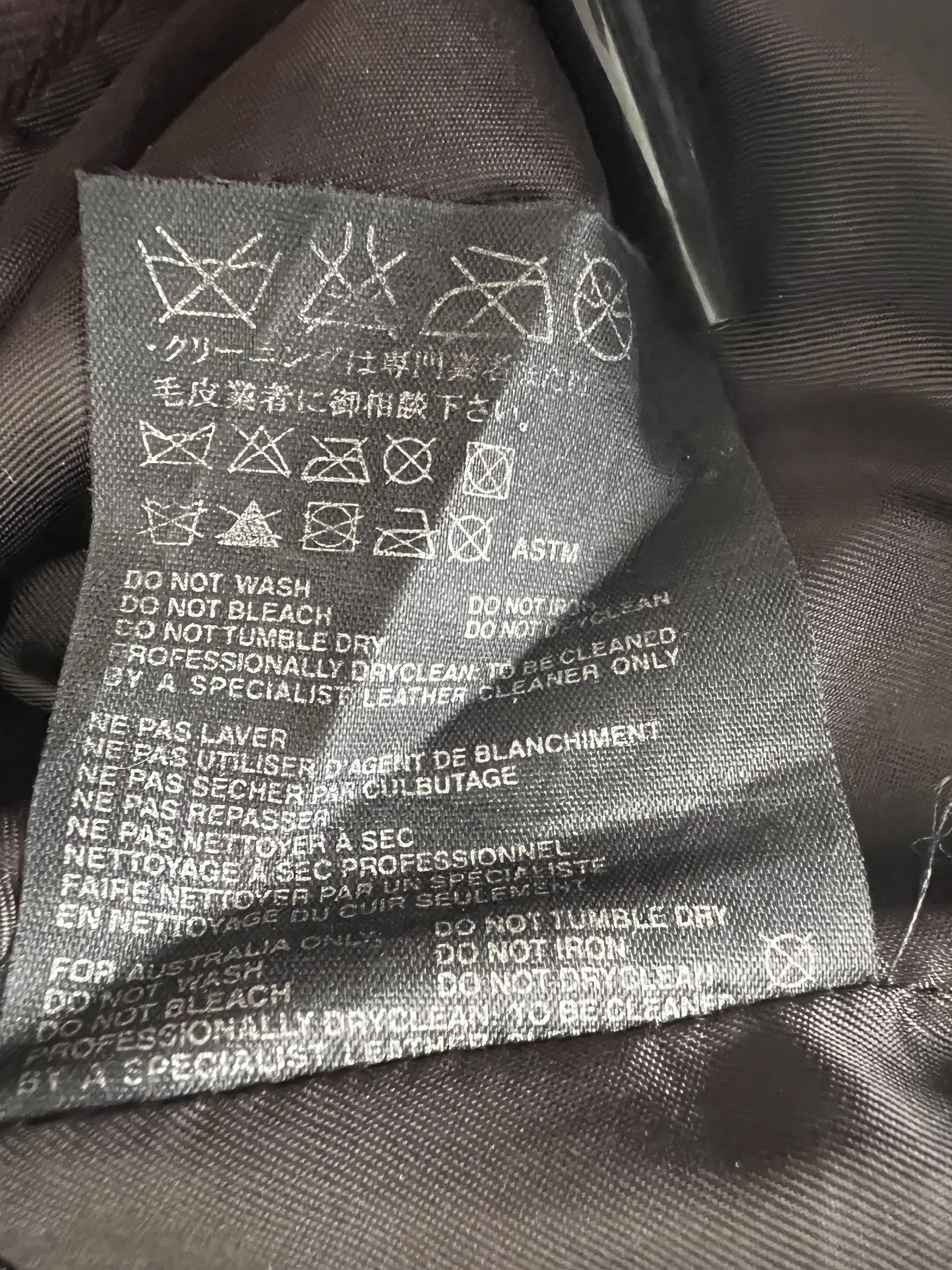 Prada High Quality Leather Pants Size 26" / US 2 / IT 38 - 15 Thumbnail