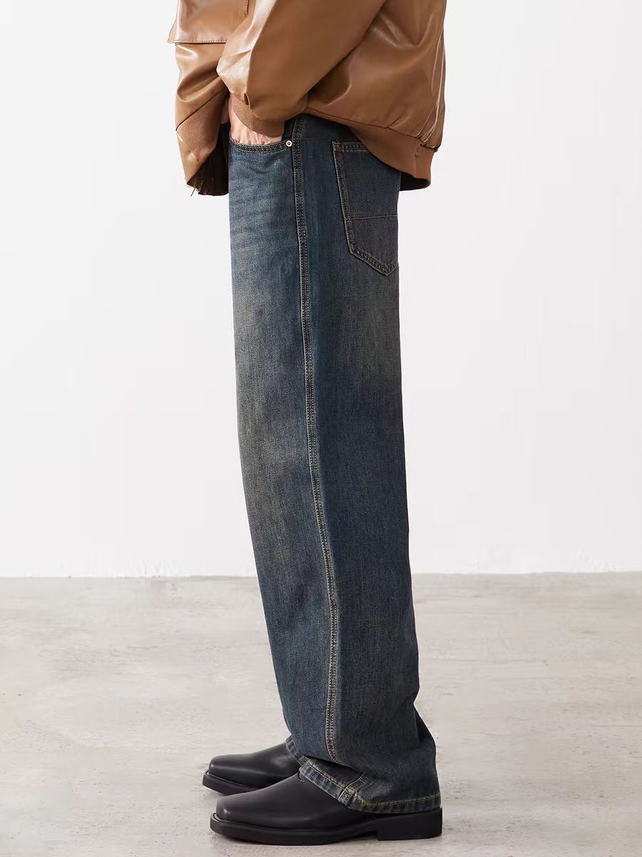Japanese Brand × Vintage Vintage Street Washed and Aged Loose Casual Jeans Y2K Size US 36 / EU 52 - 4 Thumbnail