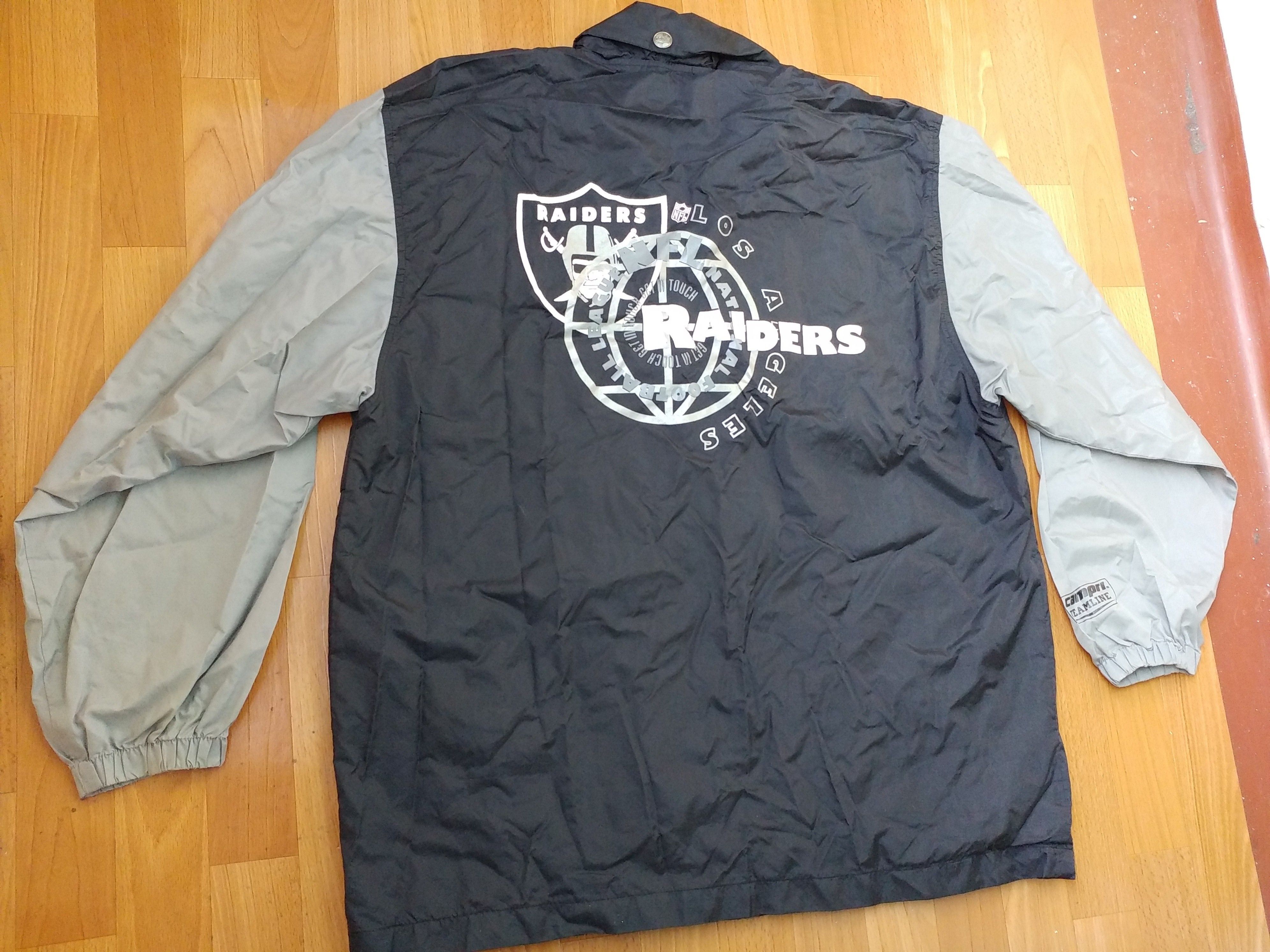 NFL Los Angeles Raiders jacket Campri Teamline Oakland vintage L Size US L / EU 52-54 / 3 - 3 Thumbnail