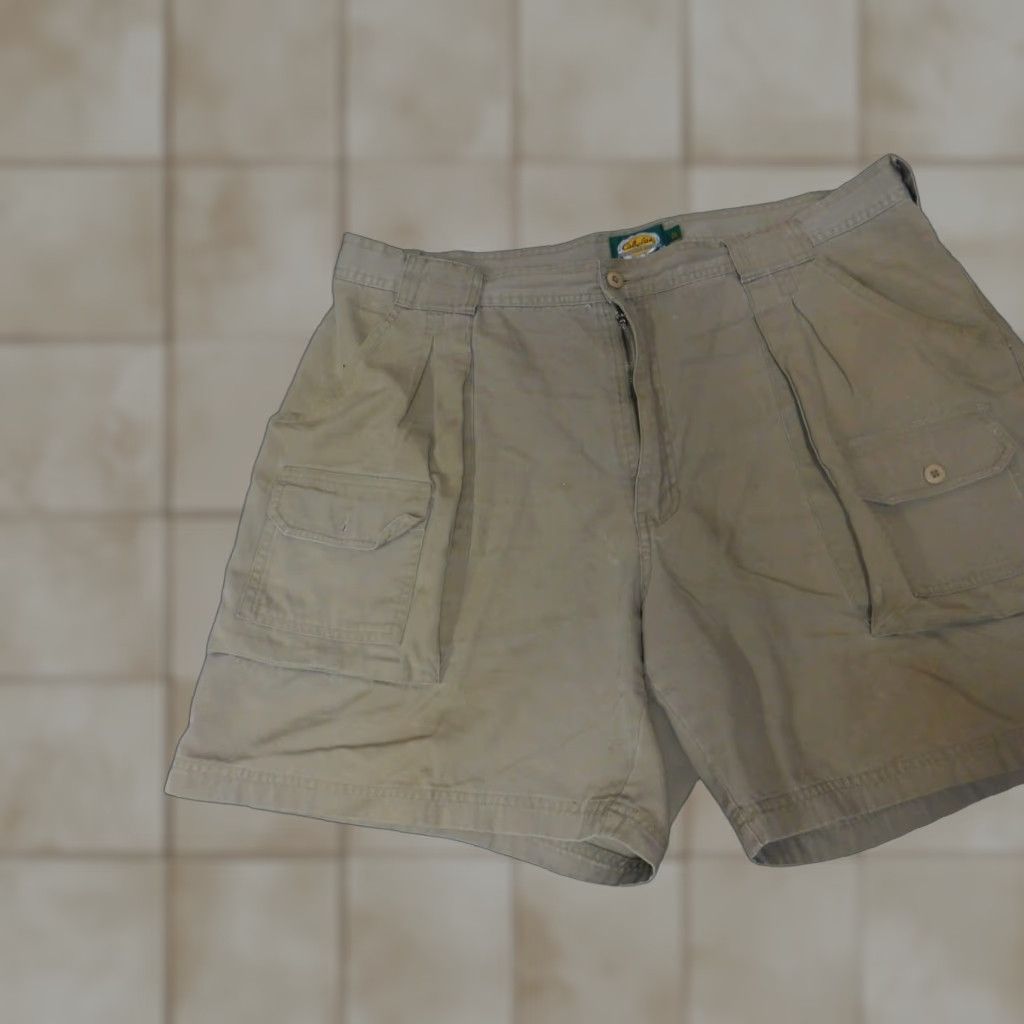 Vintage Cabela's Shorts Cargo Mens 38 Beige Outdoor Breathable Lightweight Stretch Regular Size US 38 / EU 54 - 1 Thumbnail