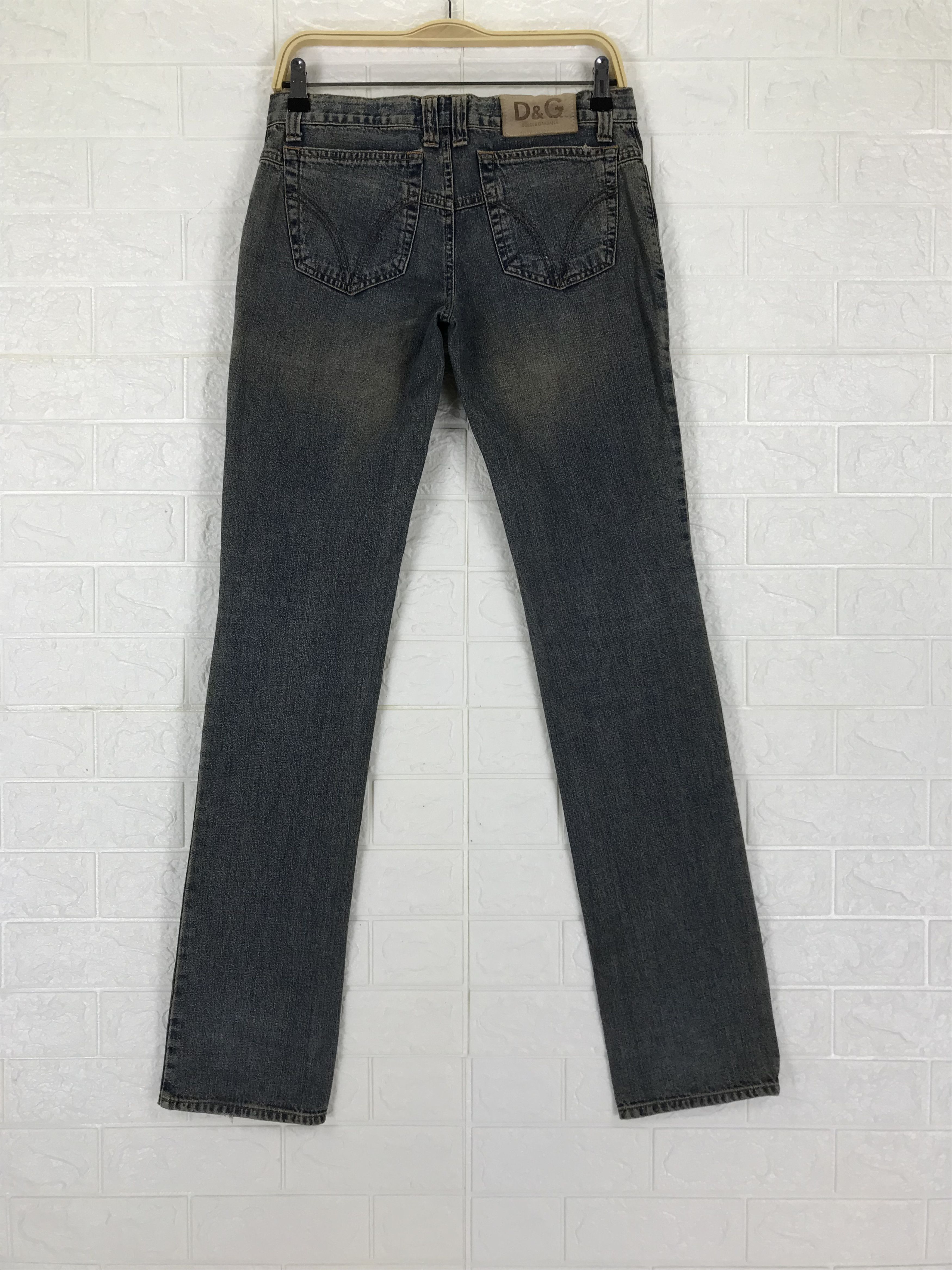 Dolce & Gabbana Vintage Dolce & Gabbana Mud Wash Stylish Jeans Size 28" / US 6 / IT 42 - 5 Thumbnail