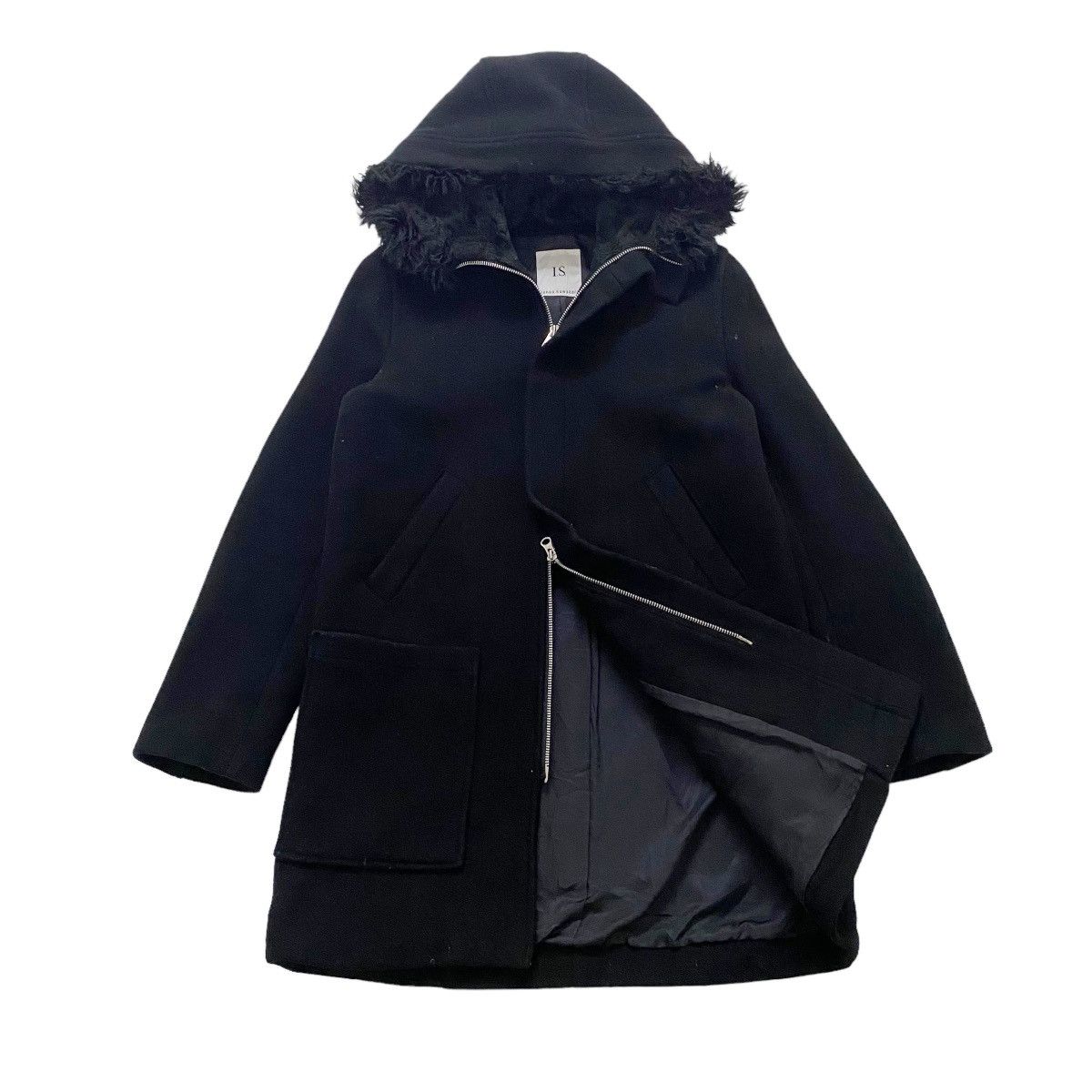 Issey Miyake ☀️I.S Sunao Kuwahara wool zipper hoodie coat Size US M / EU 48-50 / 2 - 1 Thumbnail