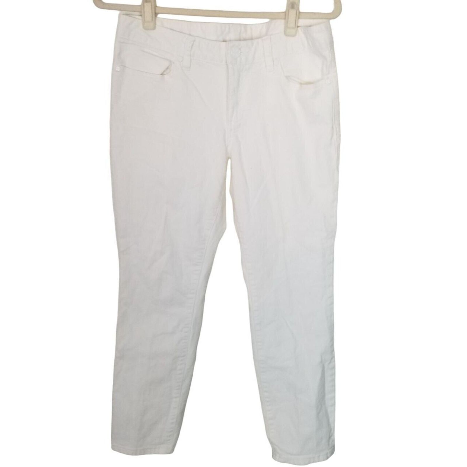 Tory Burch Tory Burch Womens Cropped Skinny Jeans Low Rise Size 29 Size 30" / US 8 / IT 44 - 1 Thumbnail