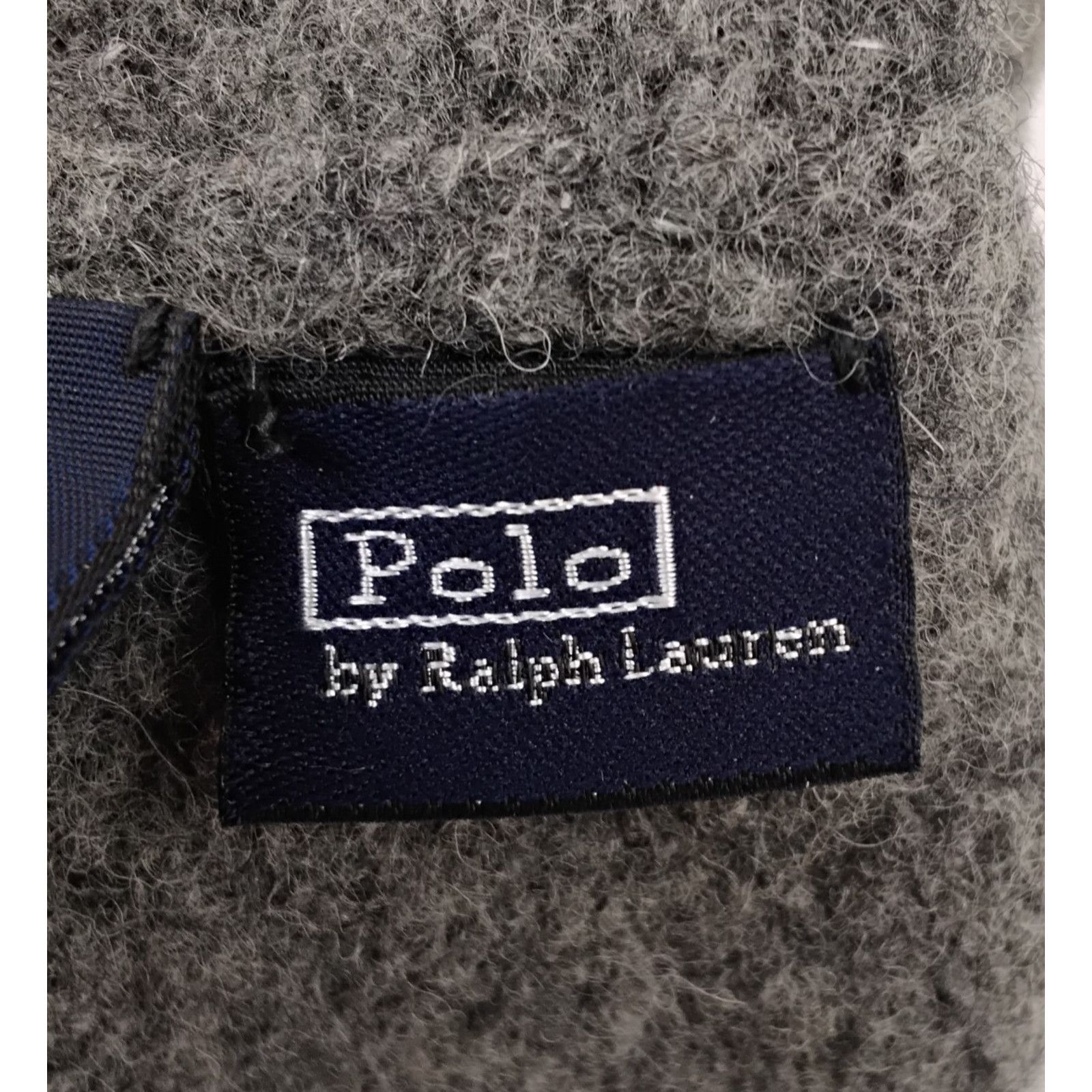 Polo Ralph Lauren Polo Ralph Lauren 100% Lambswool Beanie O/S Gray VTG Shrunk Size ONE SIZE - 8 Thumbnail